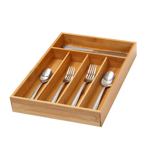 YBM Home Bamboo Cutlery Tray & Reviews Wayfair