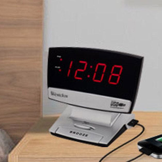 Westclox USB Charging Port Led Alarm Clock & Reviews Wayfair