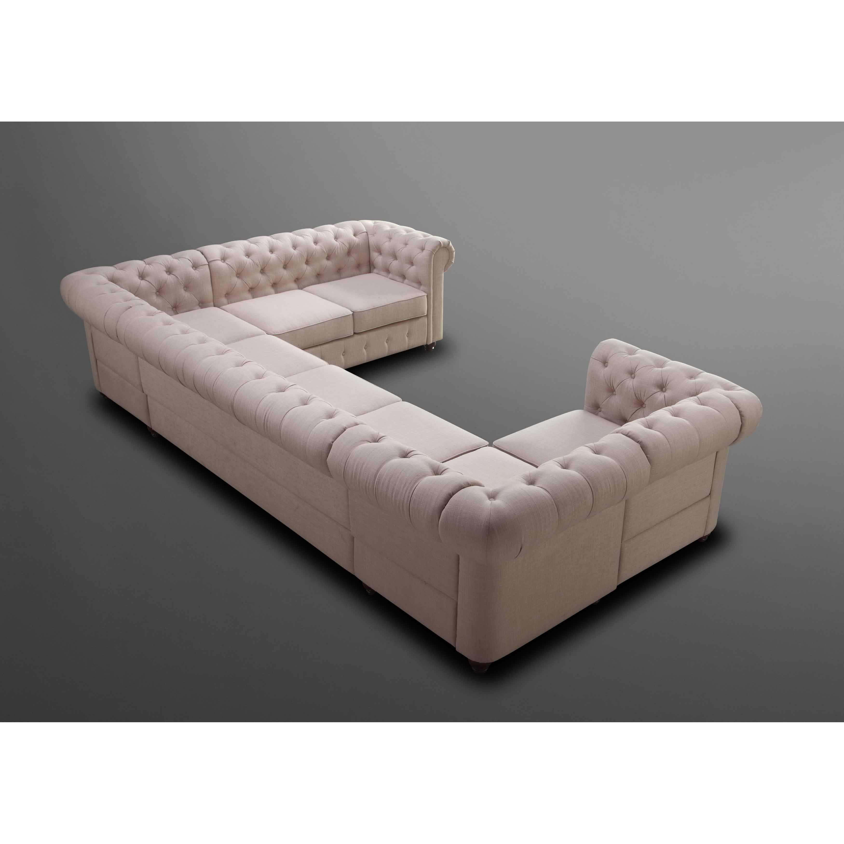 Mulhouse Furniture Garcia Reversible Chaise Sectional & Reviews Wayfair