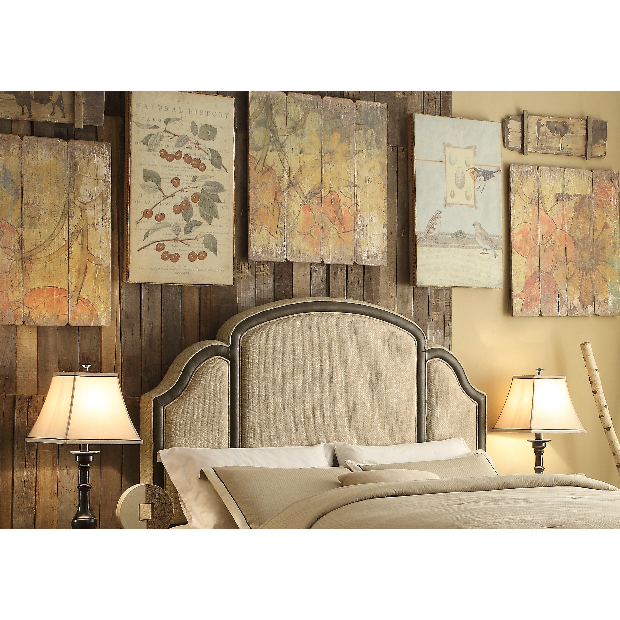 Mulhouse Furniture Ricca Upholstered Headboard & Reviews Wayfair