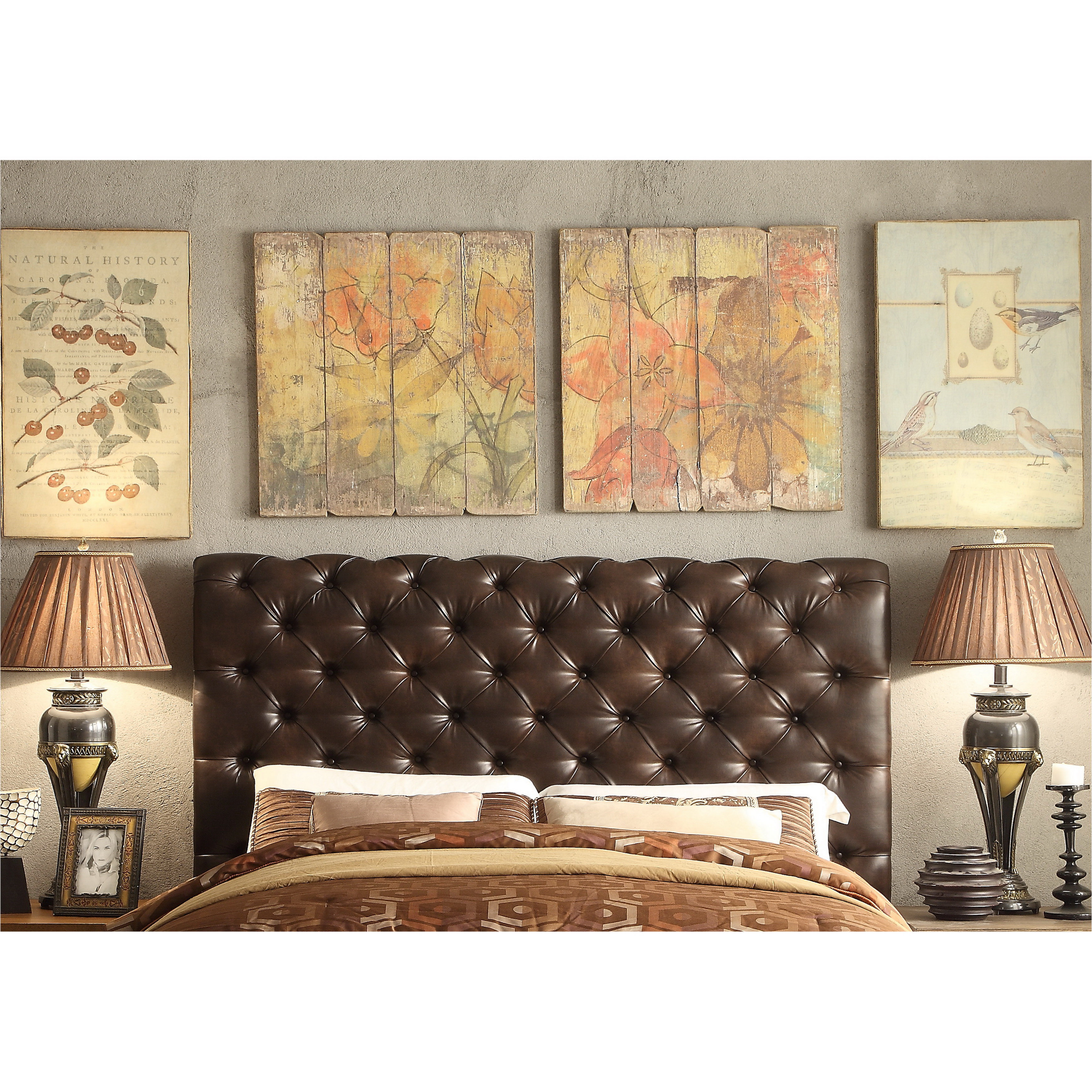 Calia King Upholstered Panel Bed Calia King Upholstered Panel Bed