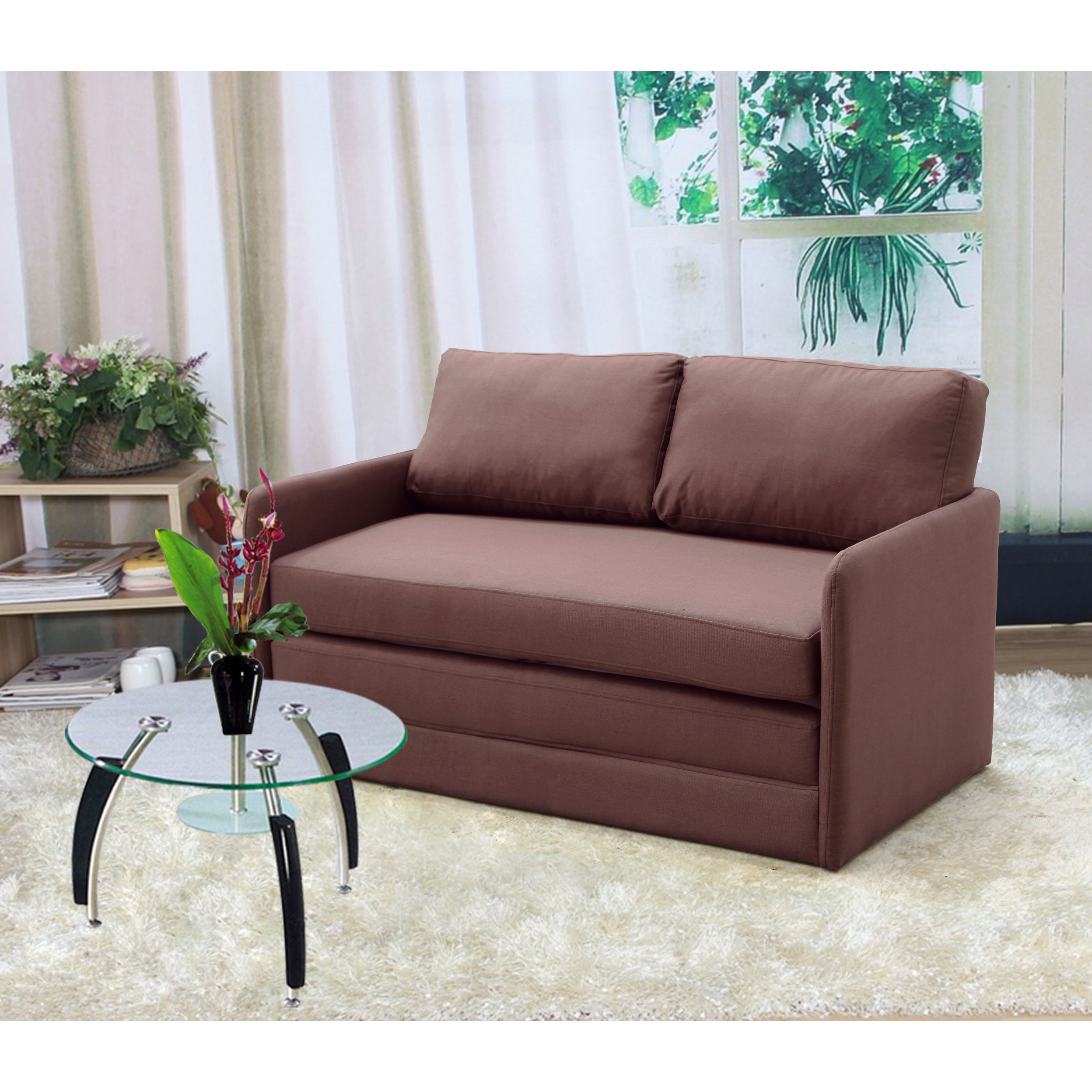 Container Reversible Sleeper Loveseat & Reviews Wayfair