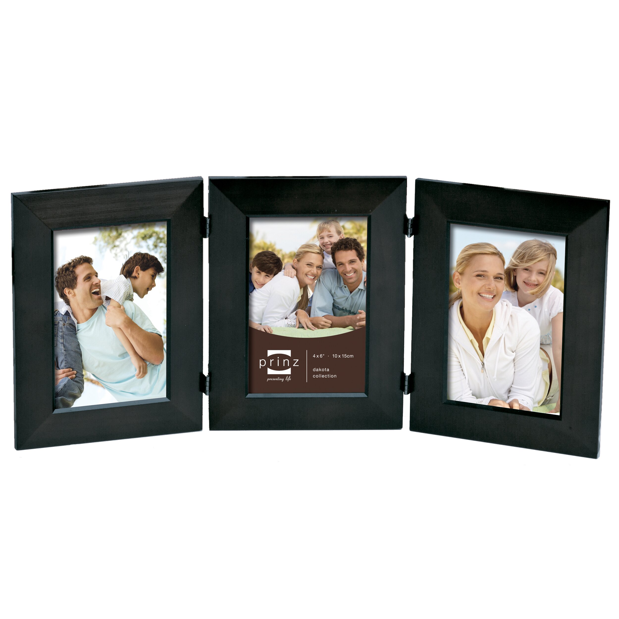 Prinz Three Opening Dakota Trio Solid Wood Picture Frame & Reviews ...