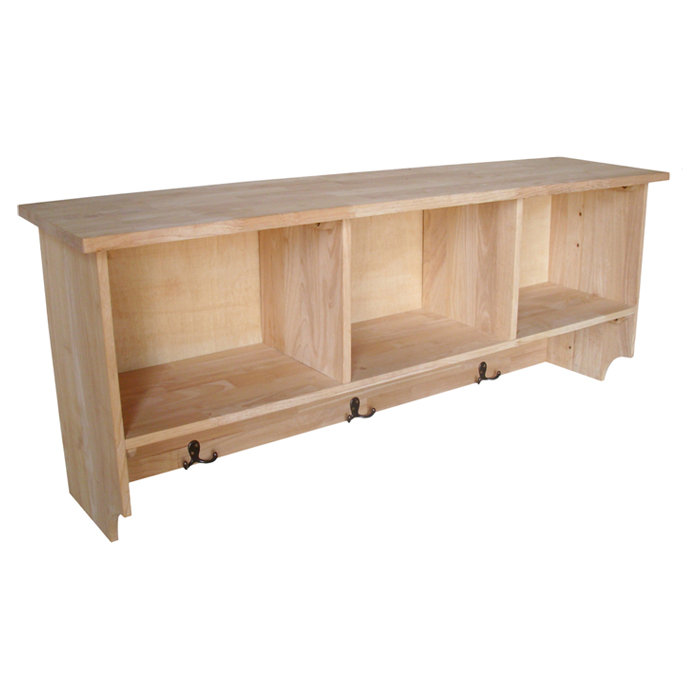 International Concepts Wall Shelf Unit with Storage & Reviews Wayfair.ca