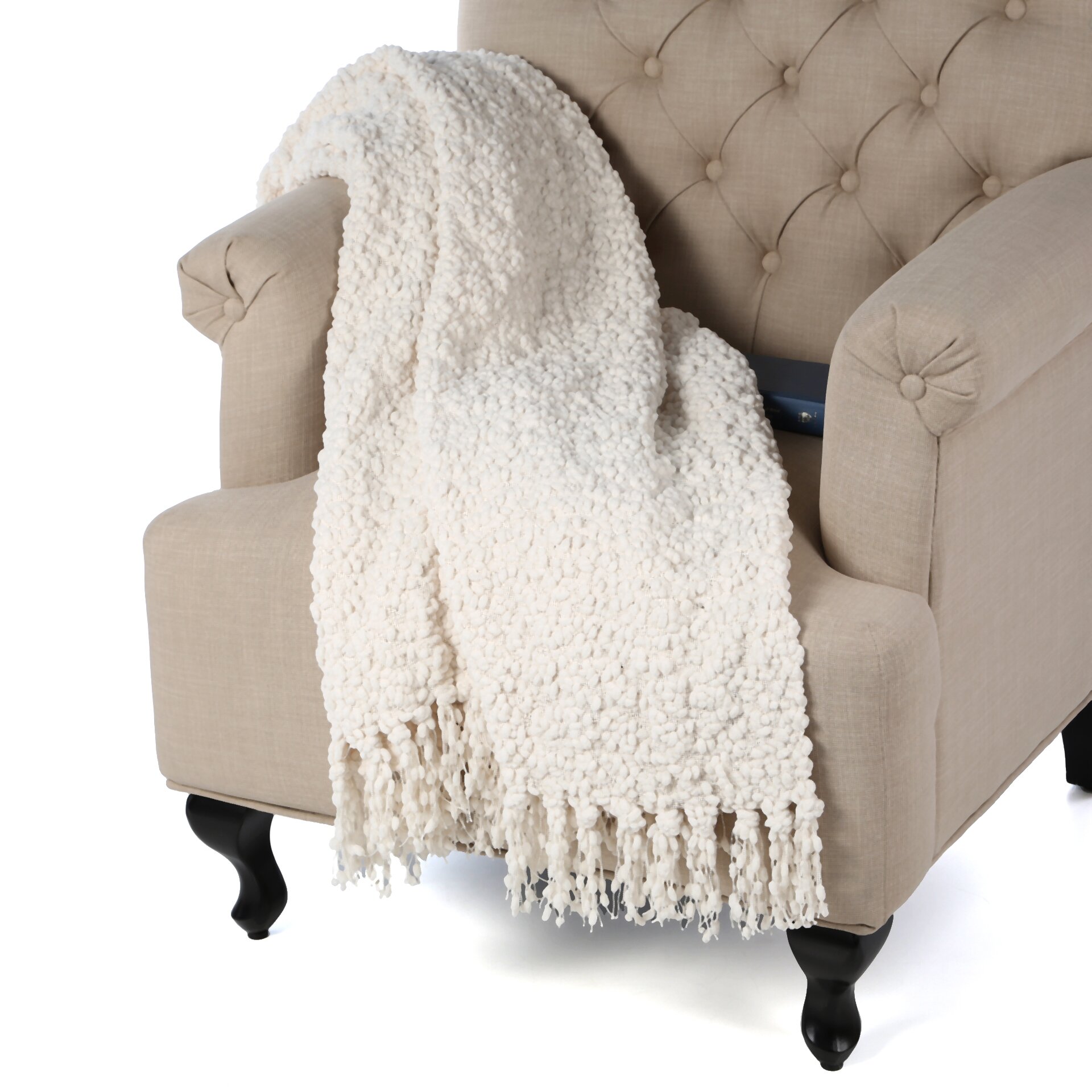 August Grove Madison Woven Throw Blanket & Reviews | Wayfair