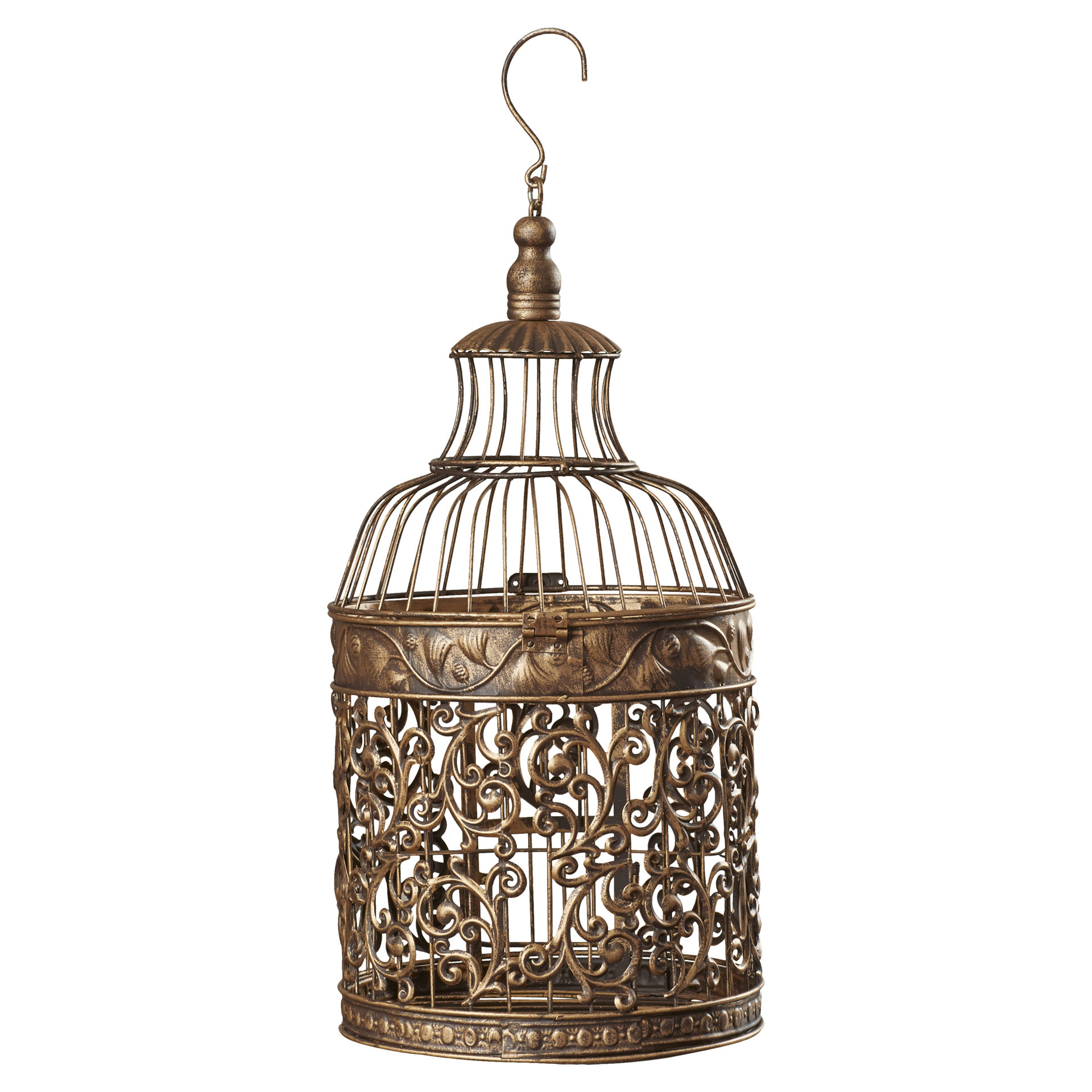 August Grove Ettie 2 Piece Decorative Metal Bird Cage Set & Reviews