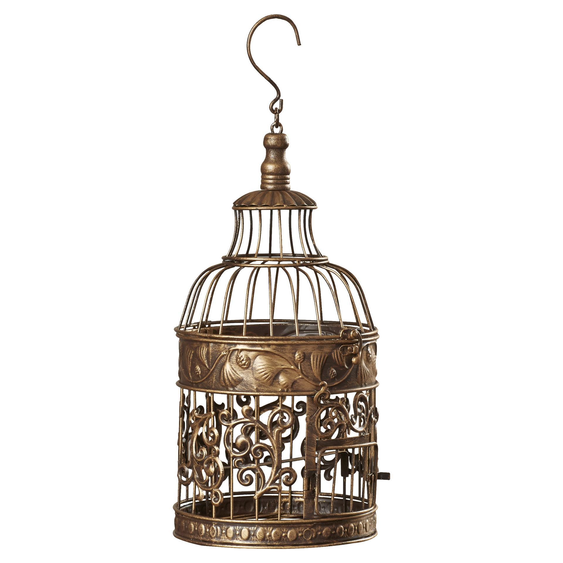 August Grove Ettie 2 Piece Decorative Metal Bird Cage Set & Reviews ...