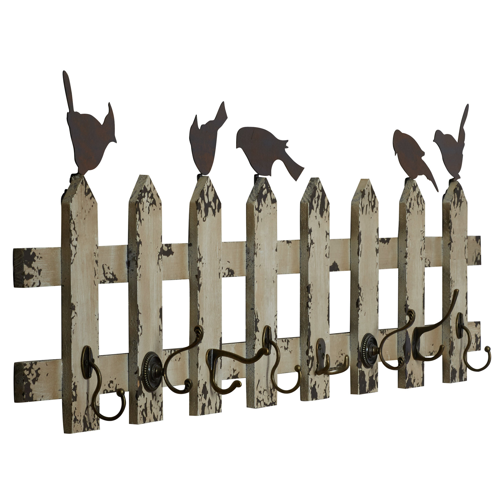 August Grove Brockton Birds of a Feather Multipurpose Coat Rack