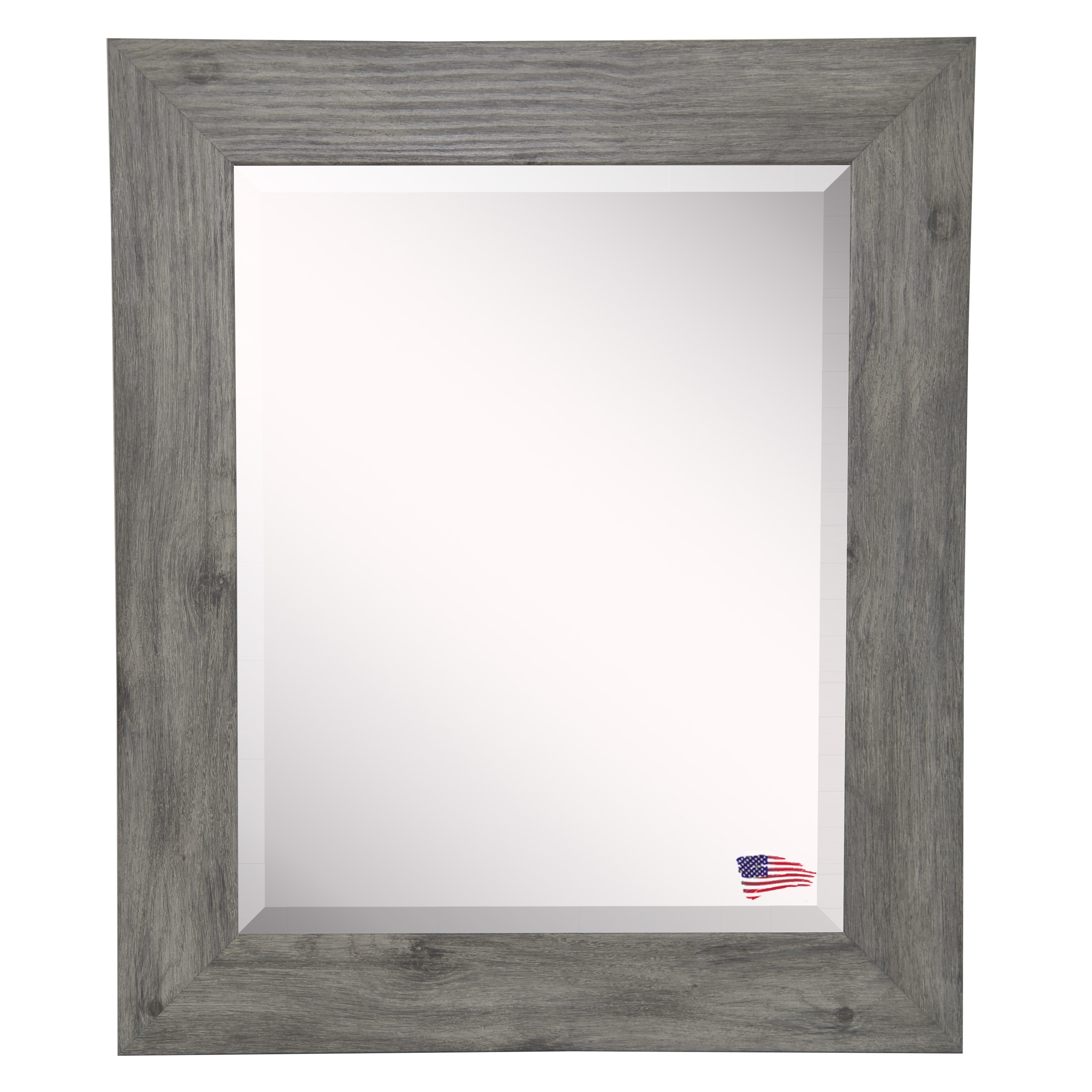 August Grove Barnwood Wall Mirror & Reviews Wayfair