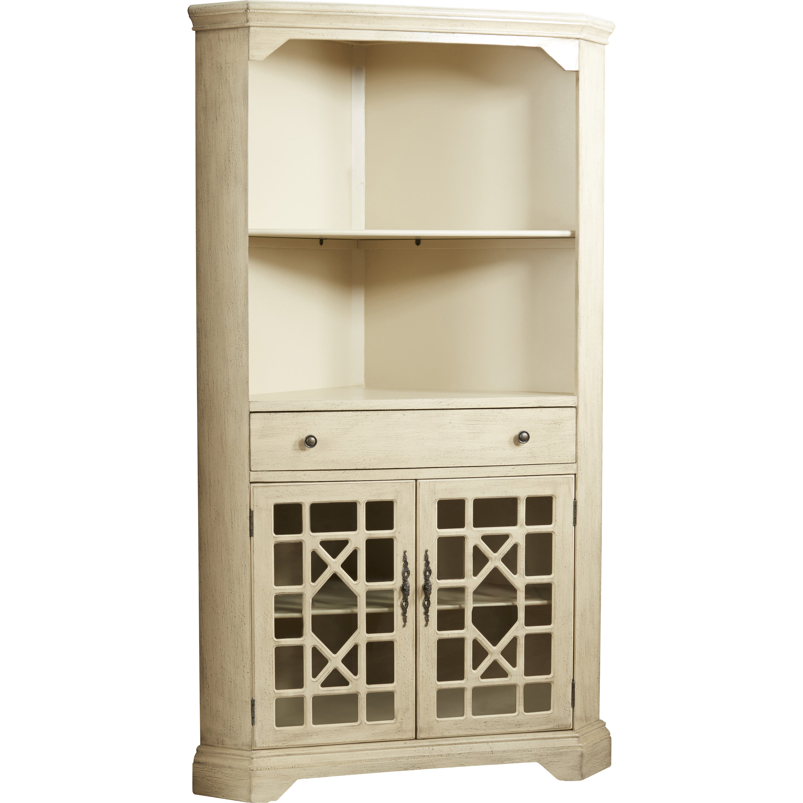 August Grove 78" Corner Unit Bookcase & Reviews Wayfair