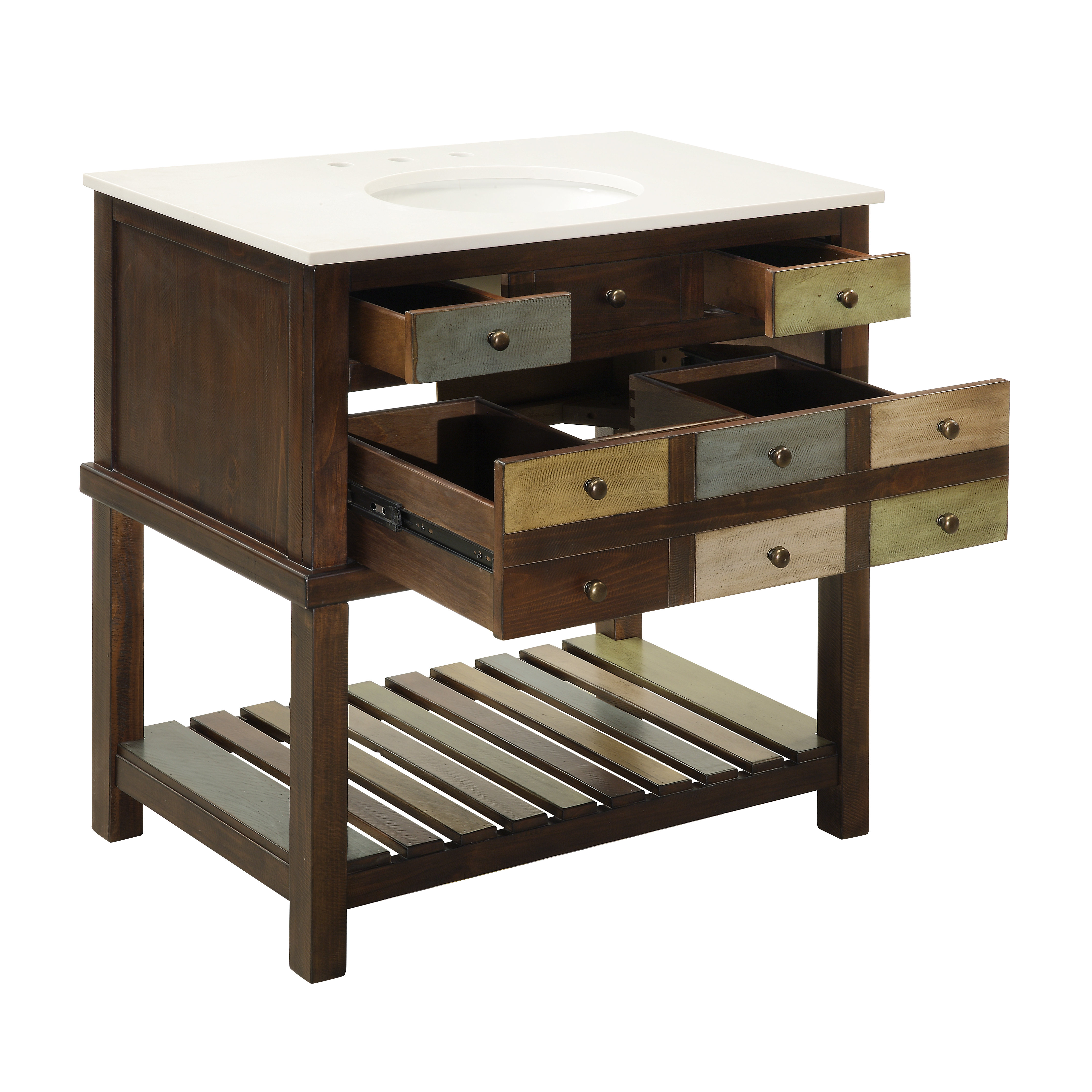 August Grove Soperton 36" Single Bathroom Vanity Set Wayfair