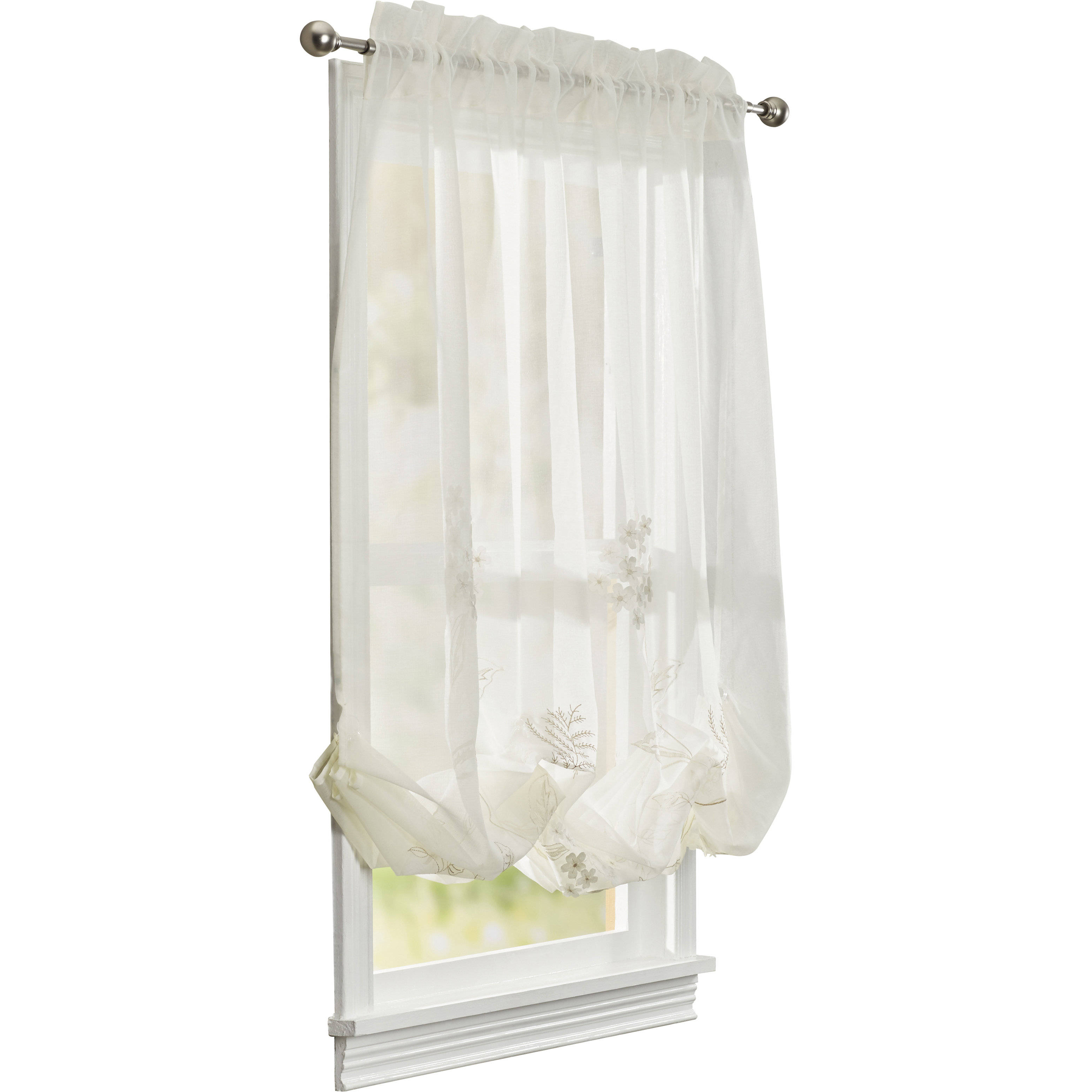 August Grove Reine Adjustable Window TieUp Shade & Reviews Wayfair