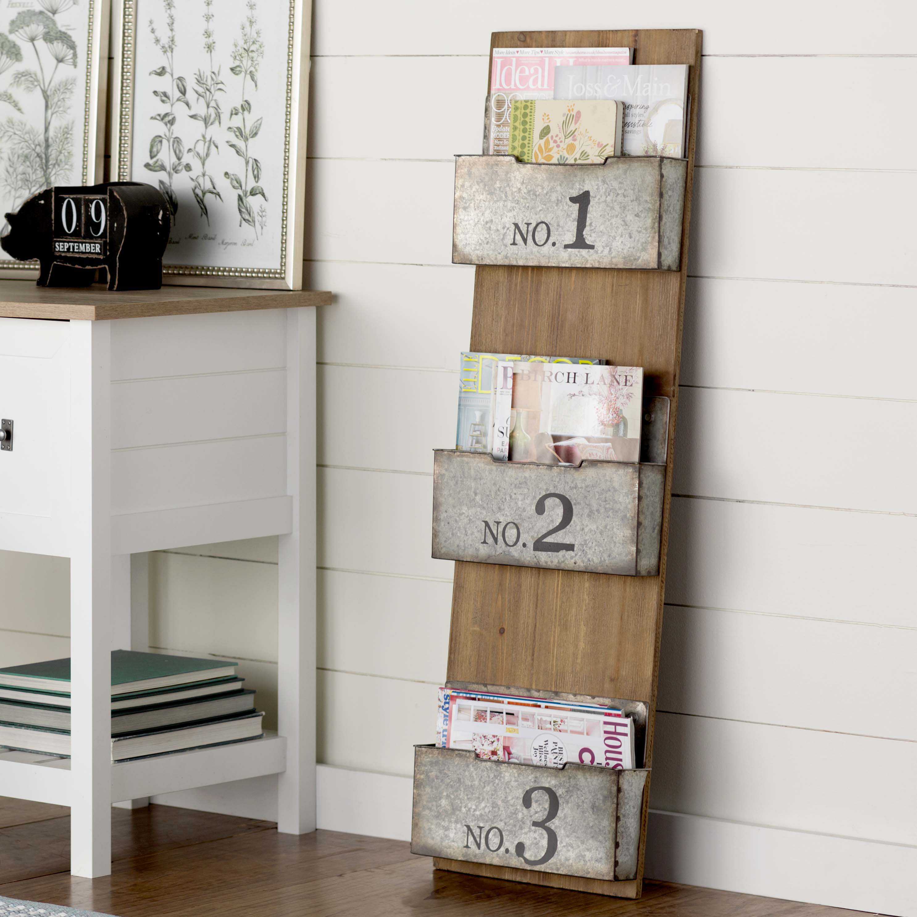 August Grove Hana Wall Storage Organizer & Reviews Wayfair