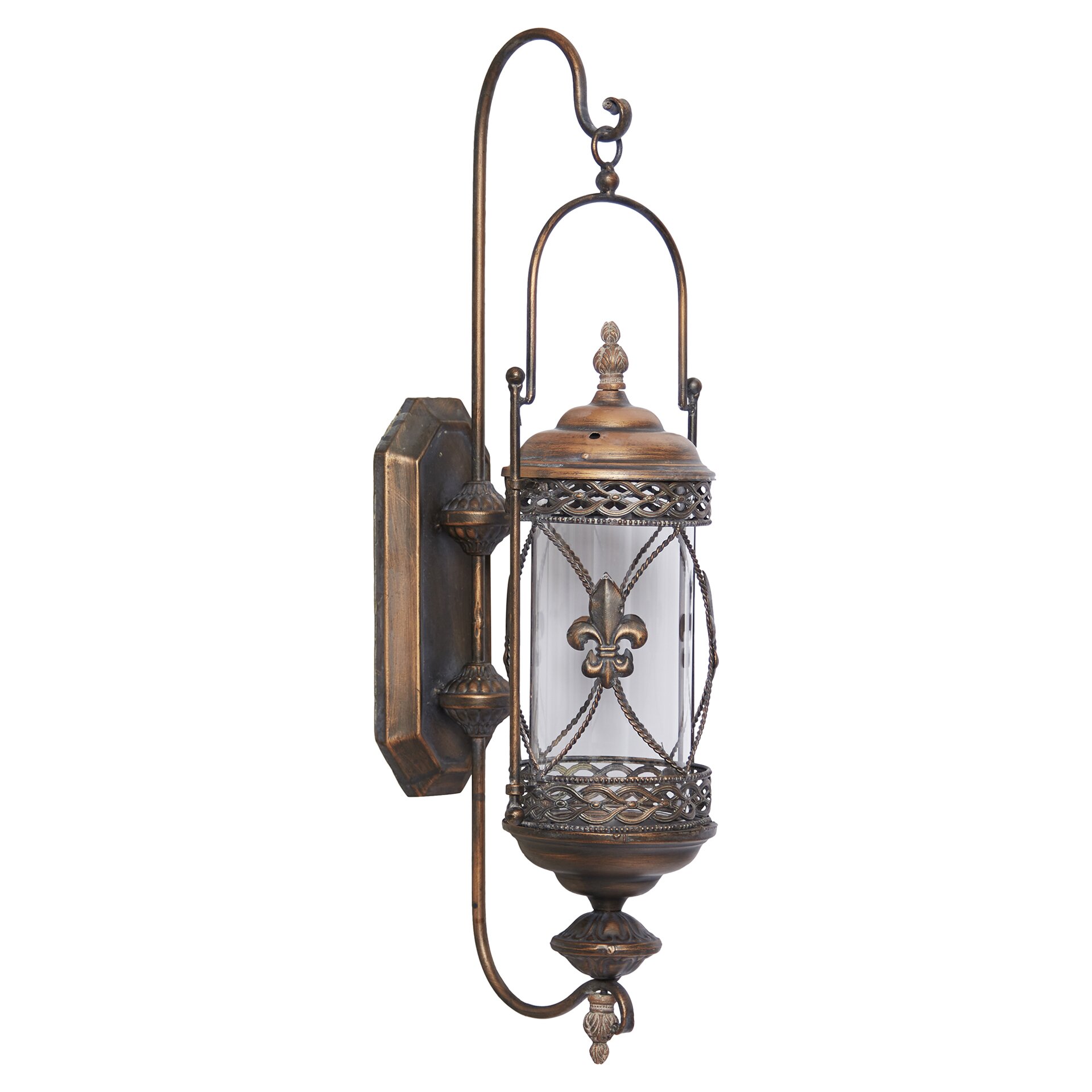 One Allium Way Mariana Candle Lantern Wall Sconce & Reviews Wayfair