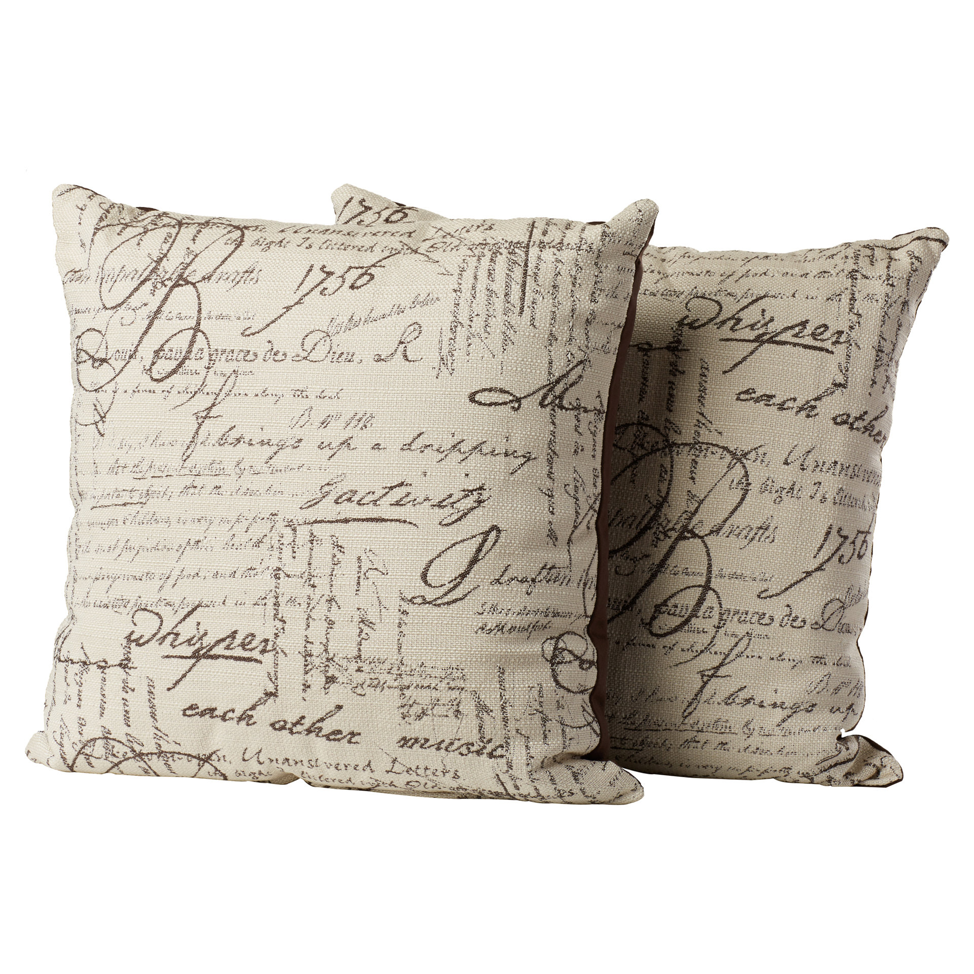 One Allium Way Melba Mocha Knife Edge Throw Pillow & Reviews Wayfair
