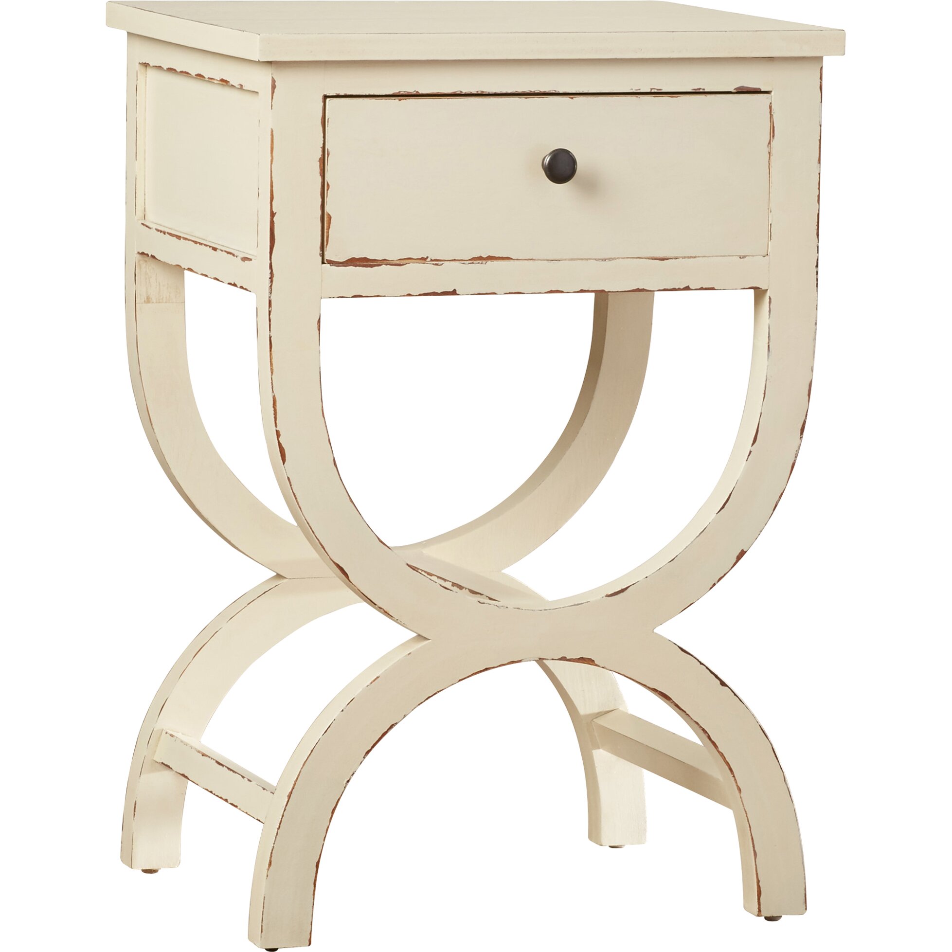 One Allium Way Laverriere 1 Drawer End Table &amp; Reviews ...