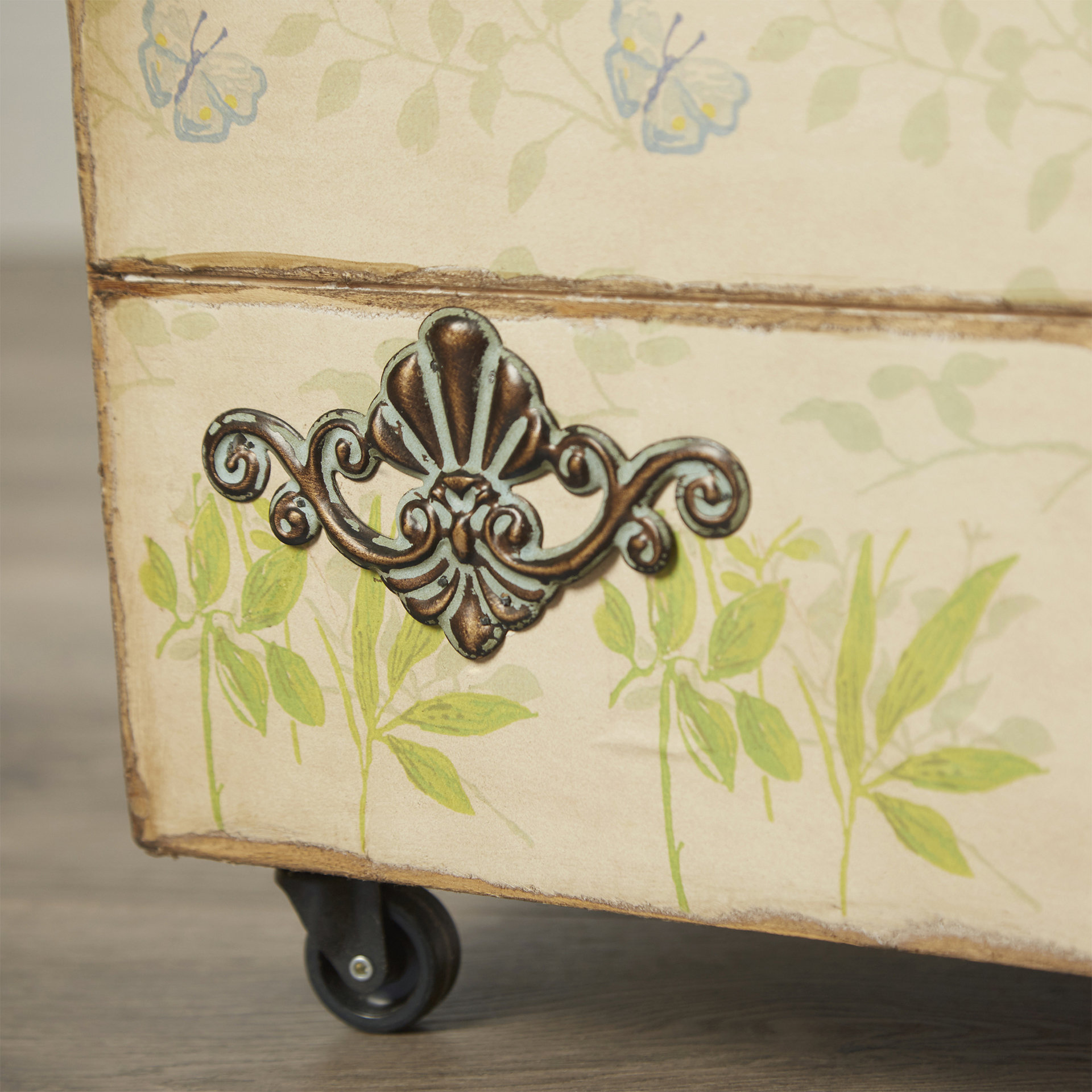 One Allium Way Sherwood Crate Storage Ottoman & Reviews Wayfair