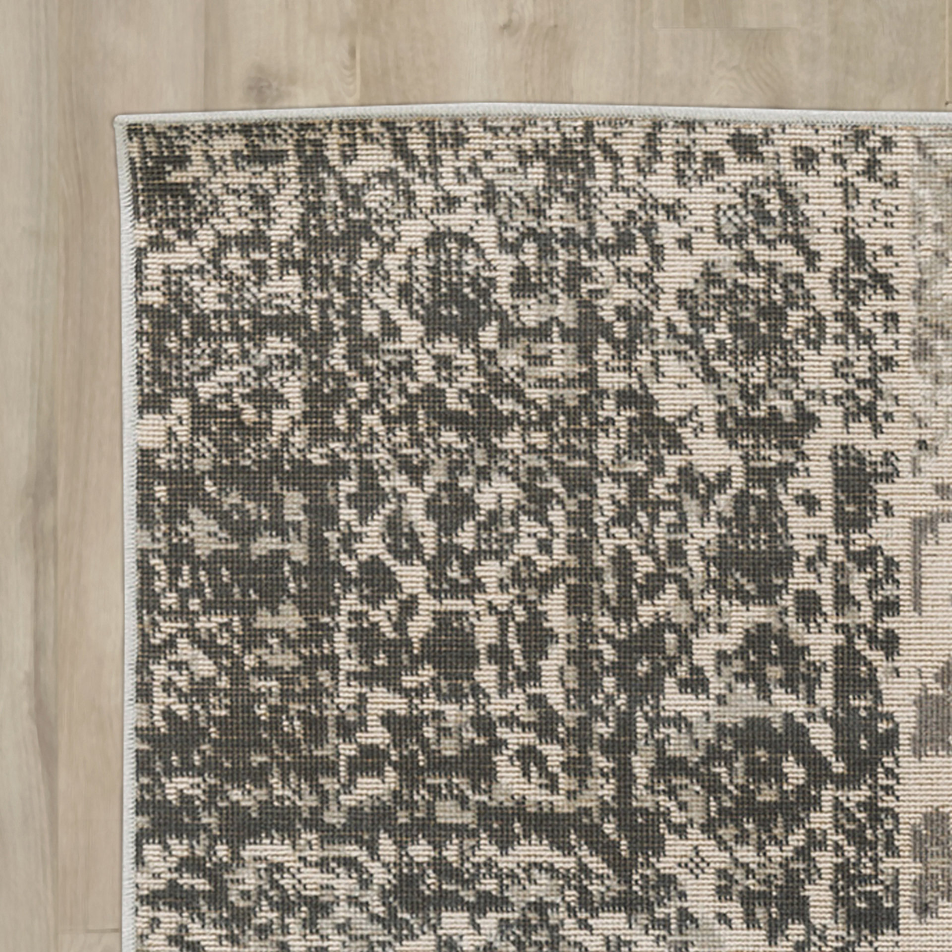 One Allium Way Jerome Charcoal & Beige Area Rug & Reviews Wayfair