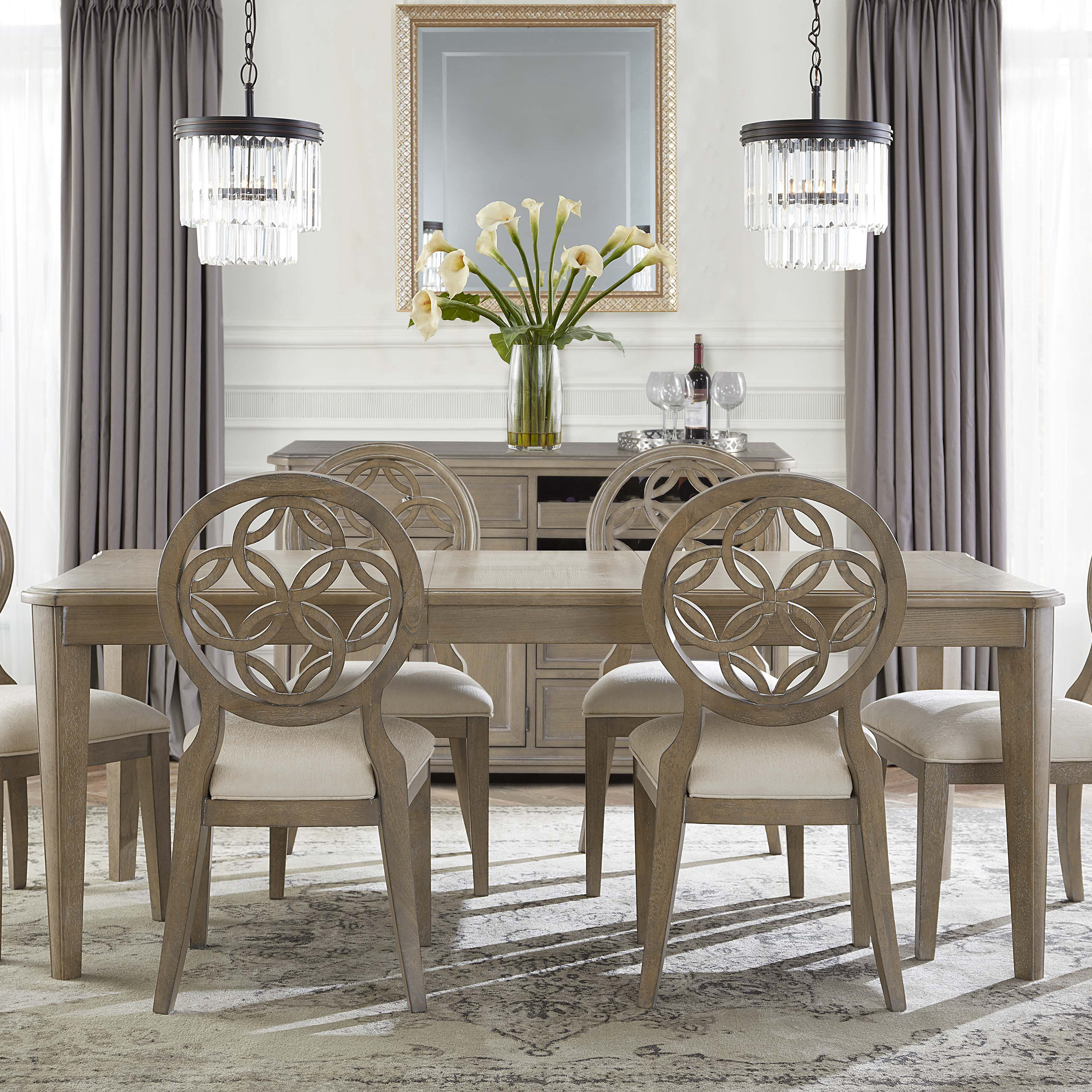 One Allium Way Mousseau 5 Piece Dining Set & Reviews | Wayfair