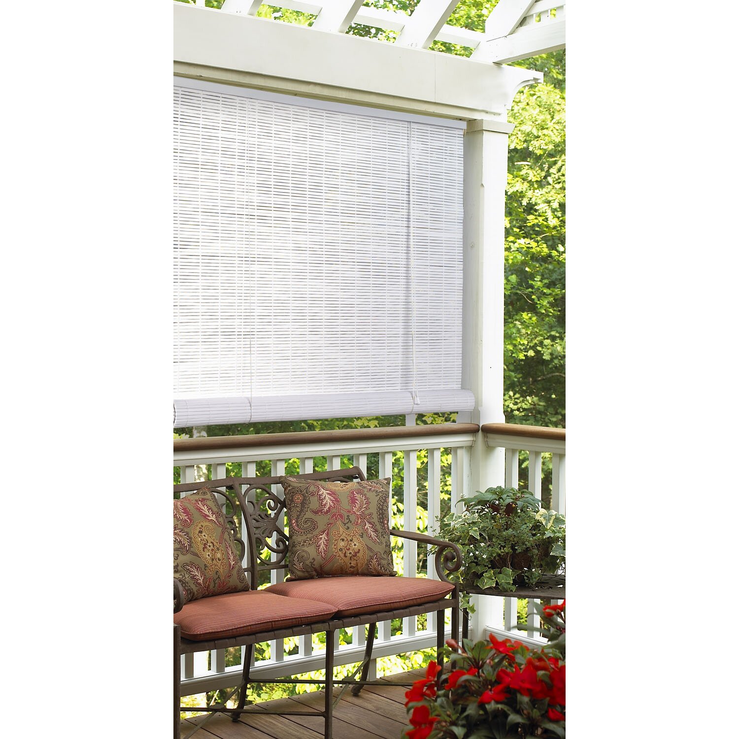 Beachcrest Home Outdoor  Roller  Blind  Reviews Wayfair