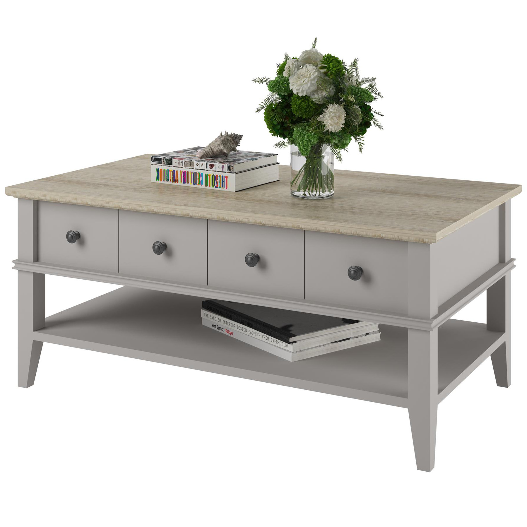 Beachcrest Home Burnham Coffee Table & Reviews | Wayfair