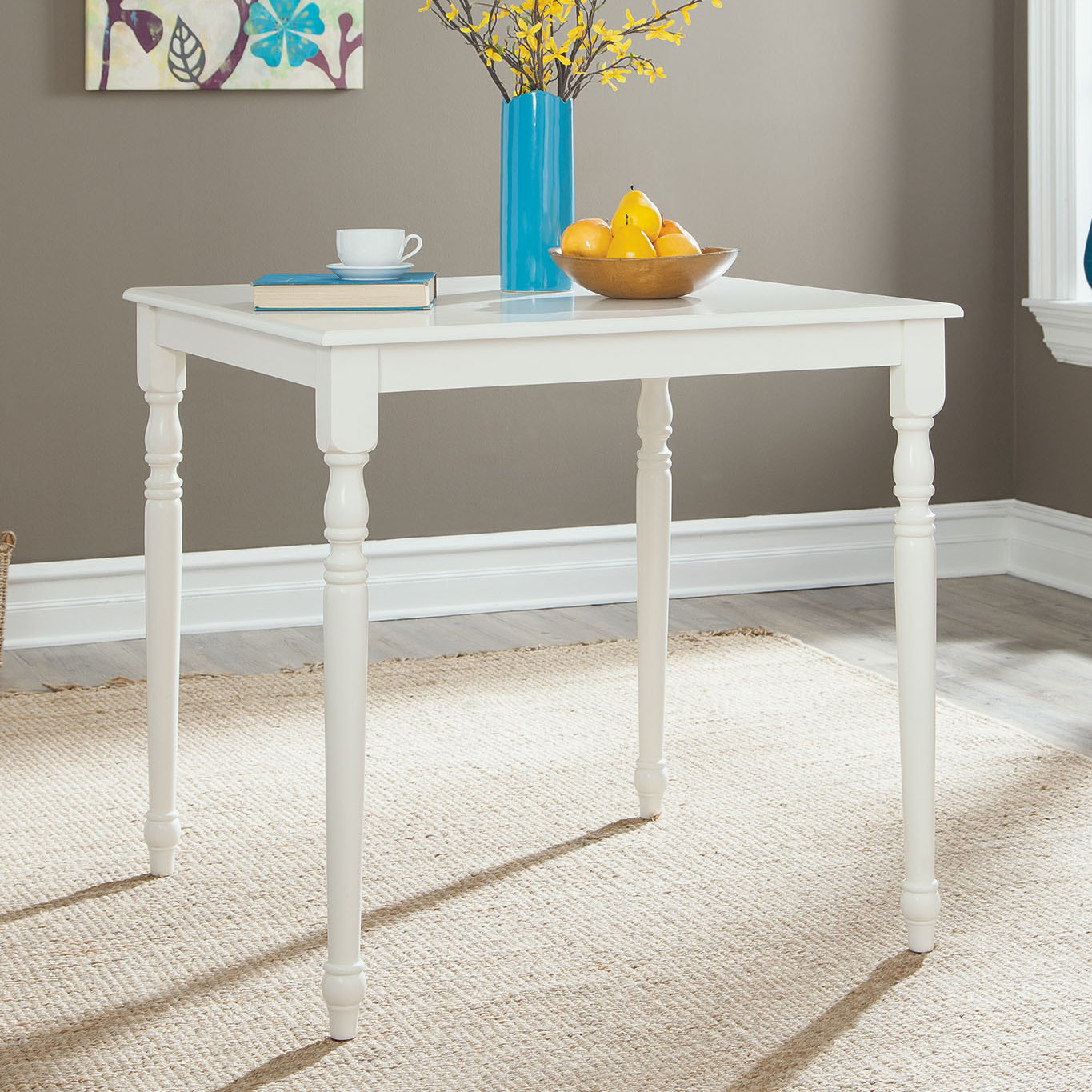 Beachcrest Home Hampton Counter Height Pub Table & Reviews Wayfair