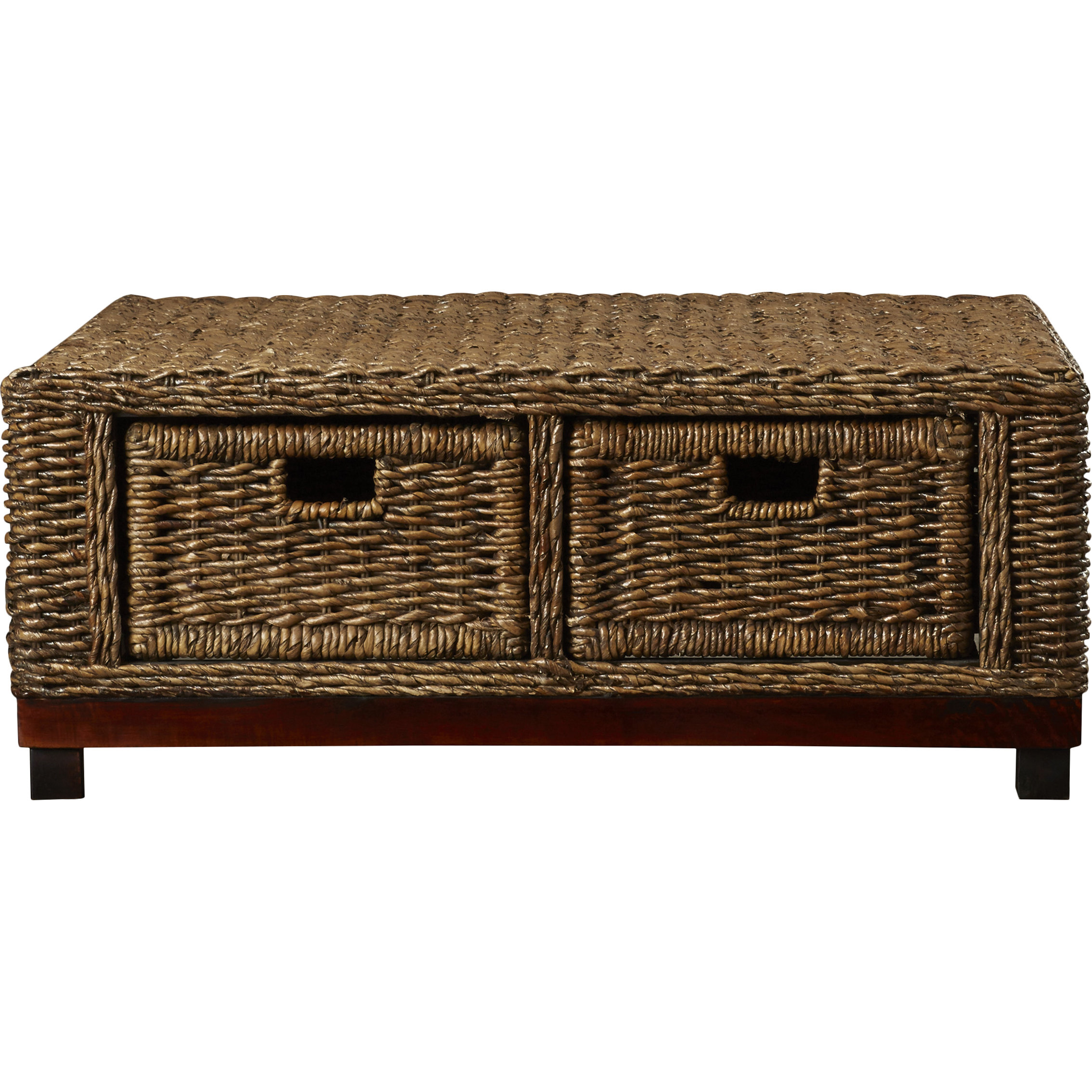 Beachcrest Home Bayberry Woven Coffee Table & Reviews Wayfair