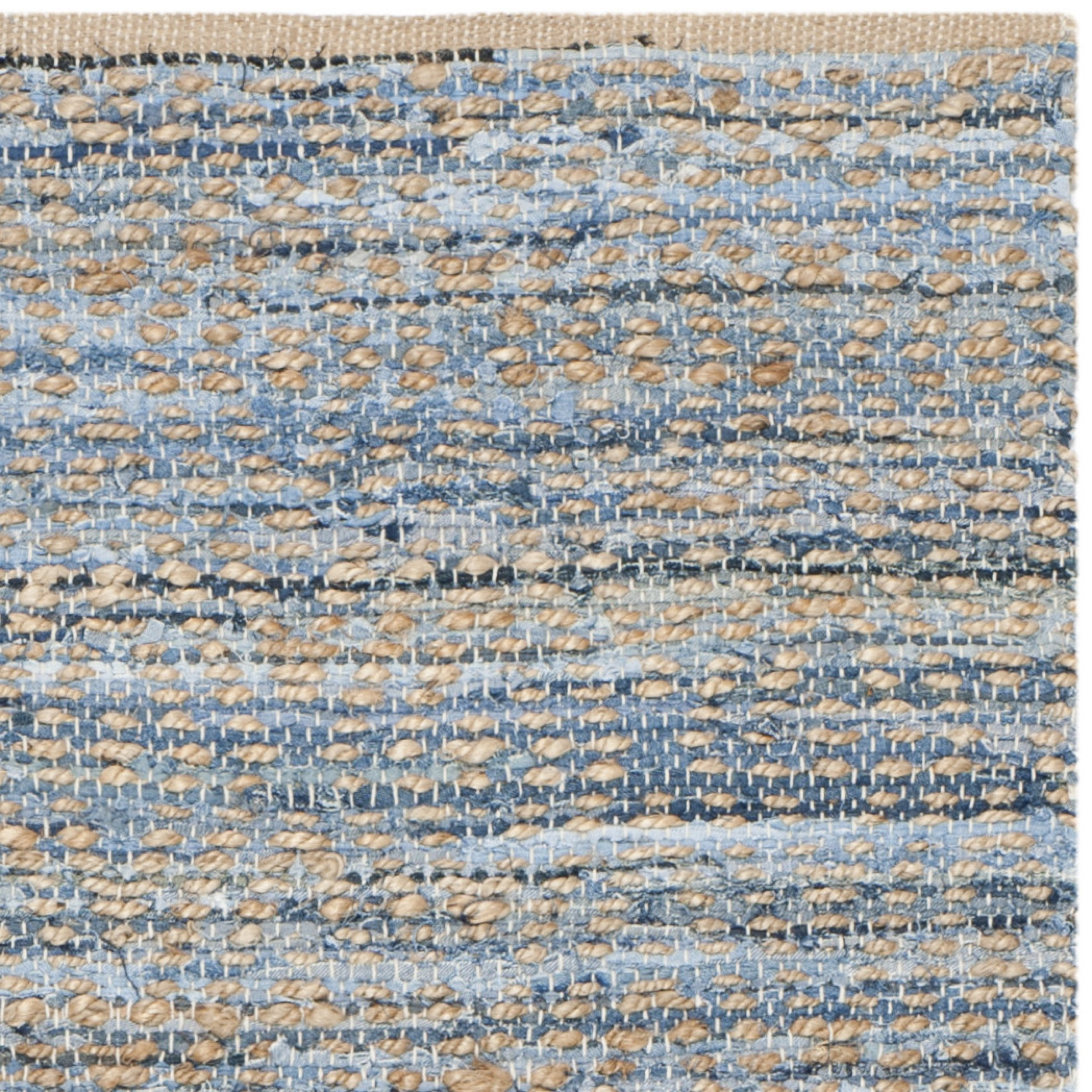 Beachcrest Home Palm Coast HandWoven Natural/Blue Area Rug & Reviews