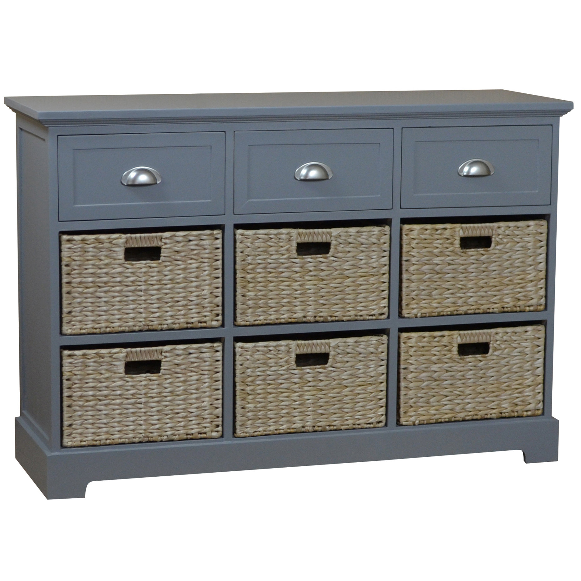 Beachcrest Home Harriet 3 Drawer 6 Basket Chest & Reviews Wayfair