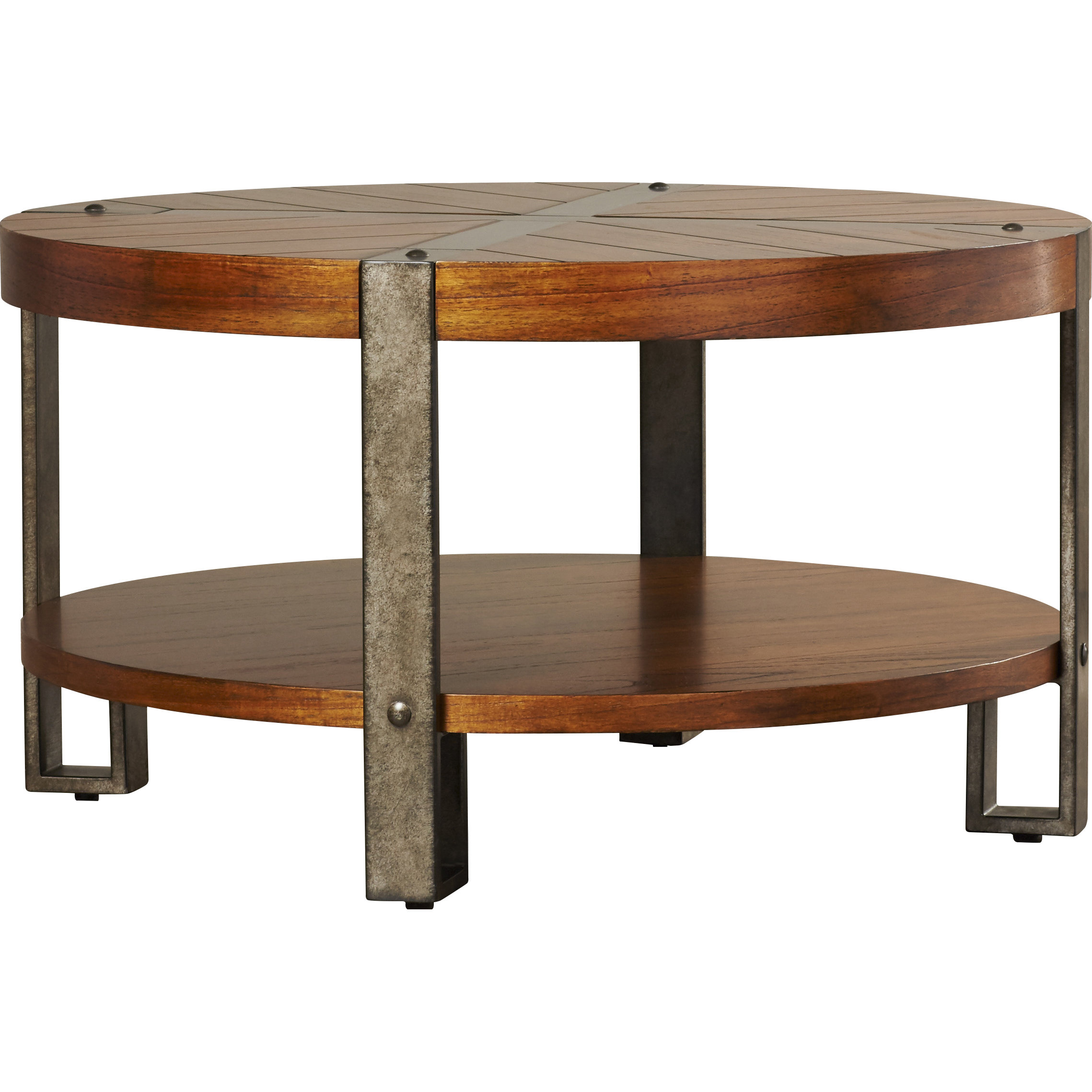 Loon Peak Gallatin Round Coffee Table & Reviews