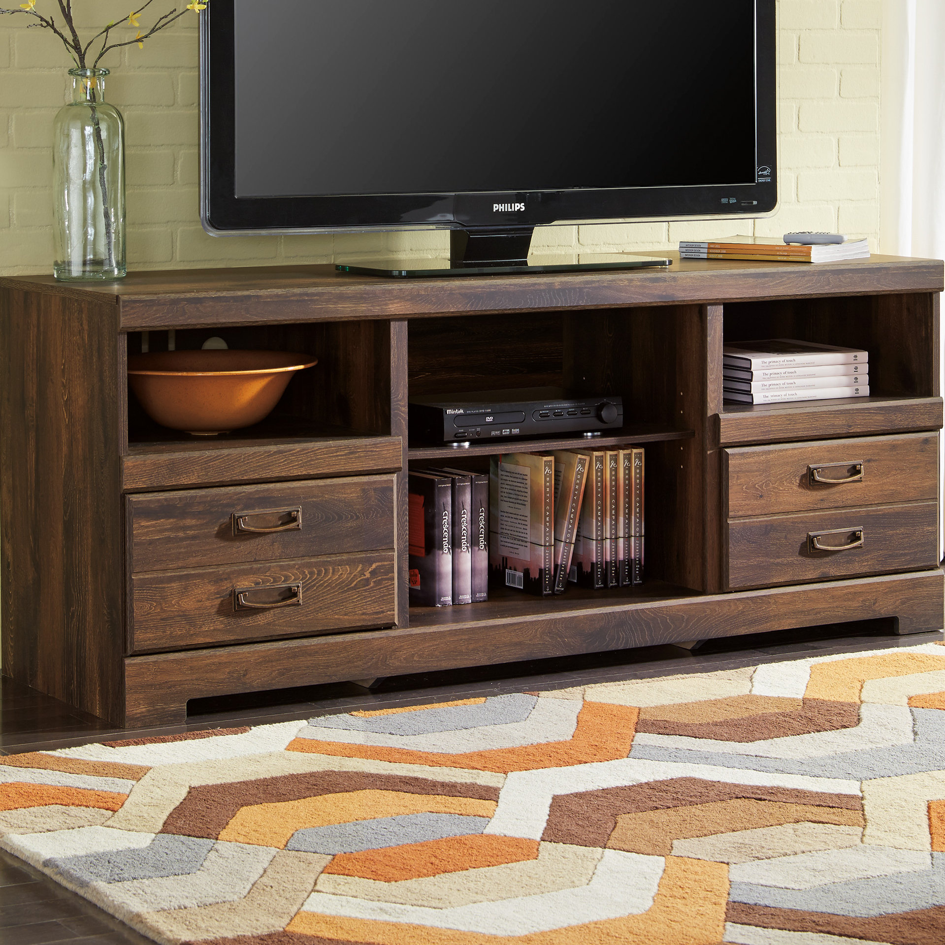 Loon Peak Flattop TV Stand & Reviews Wayfair