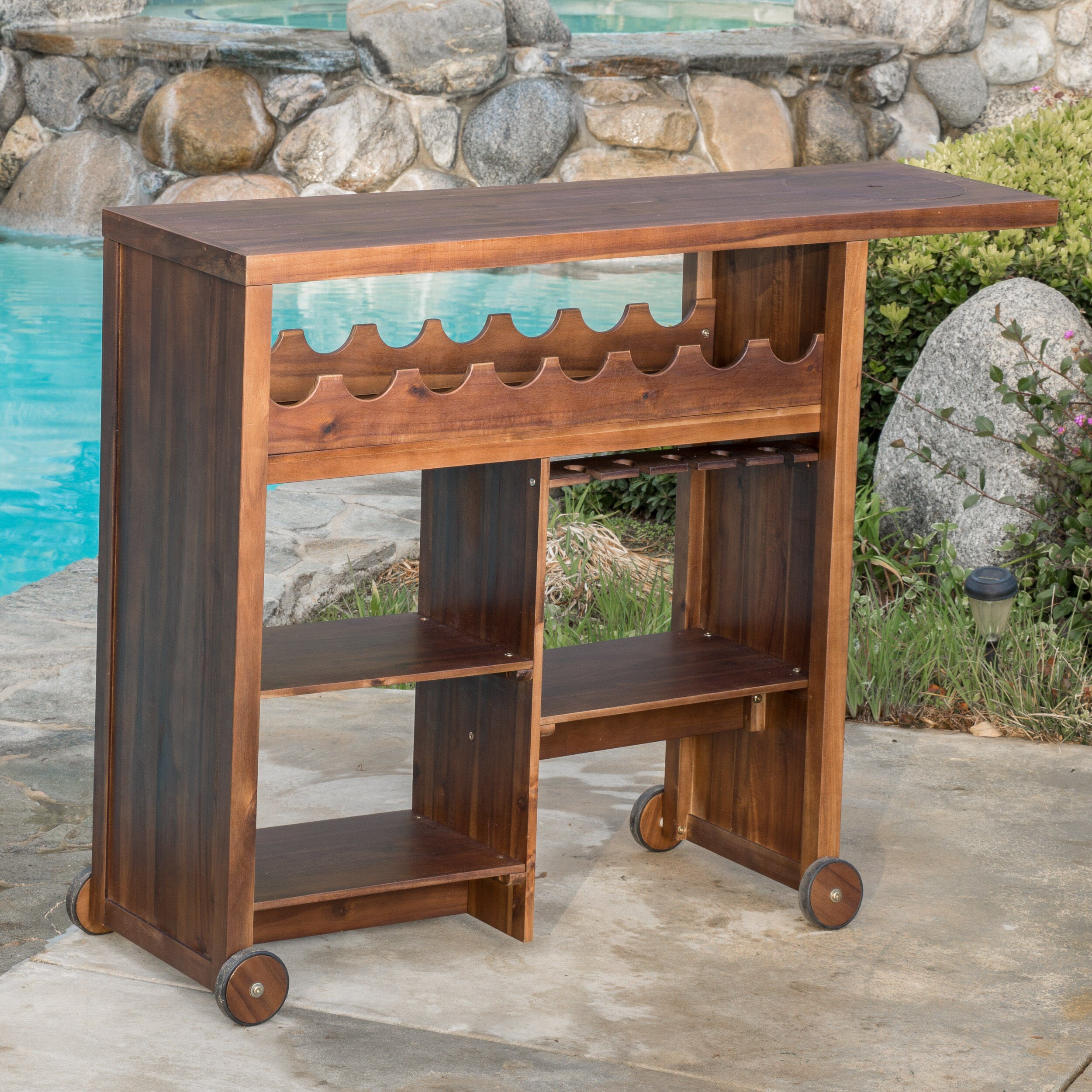 Outdoor Bar Cart