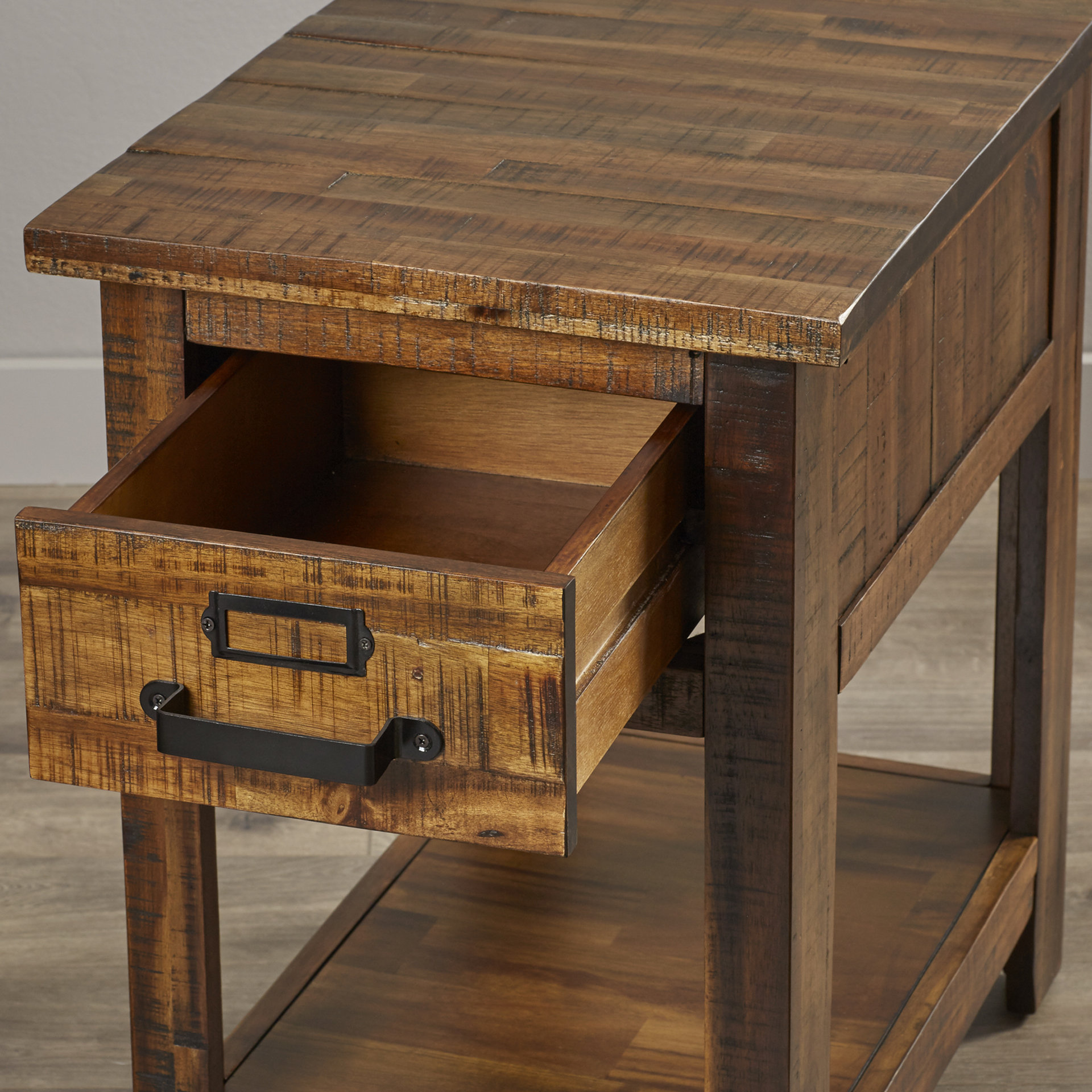 Loon Peak Archstone Chairside Table & Reviews Wayfair