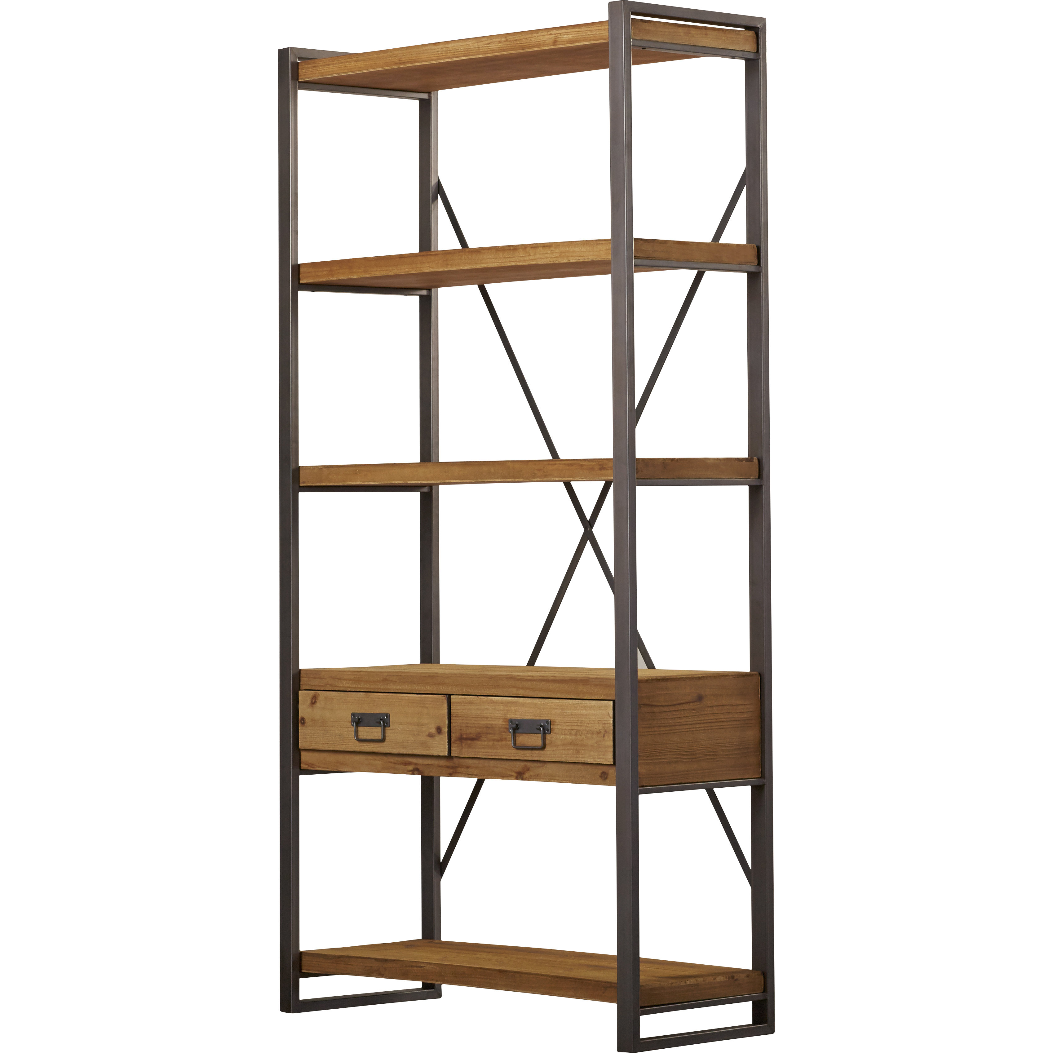 Trent Austin Design Lex 77" Etagere Bookcase Wayfair