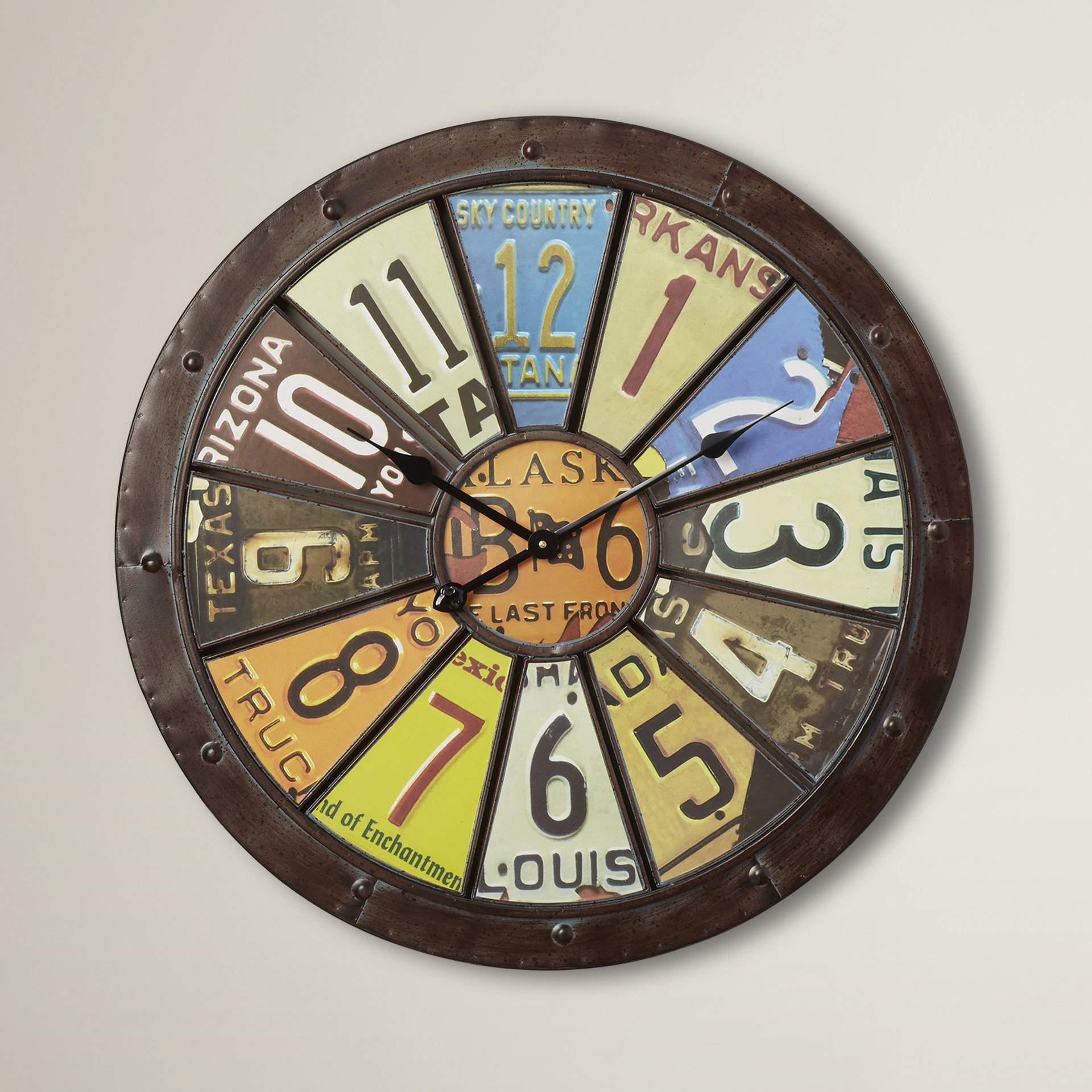 Large Numbered Wall Clocks 26 - um58u9t