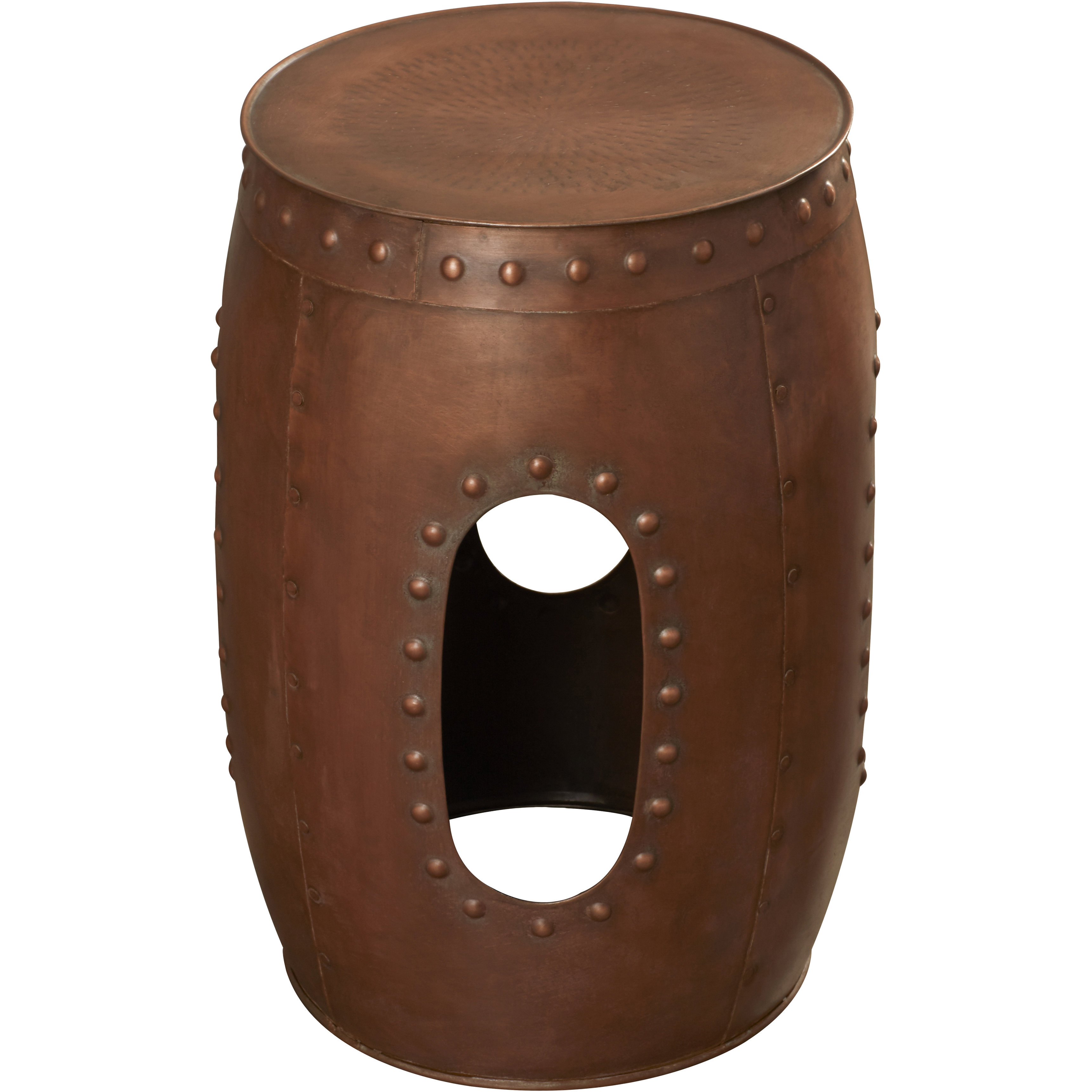 Trent Austin Design Curlew Industrial Barrel Stool & Reviews Wayfair