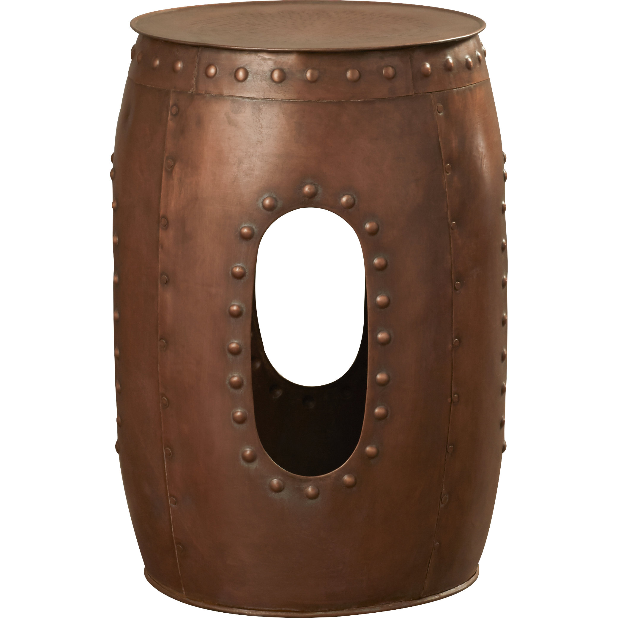 Trent Austin Design Curlew Industrial Barrel Stool & Reviews Wayfair