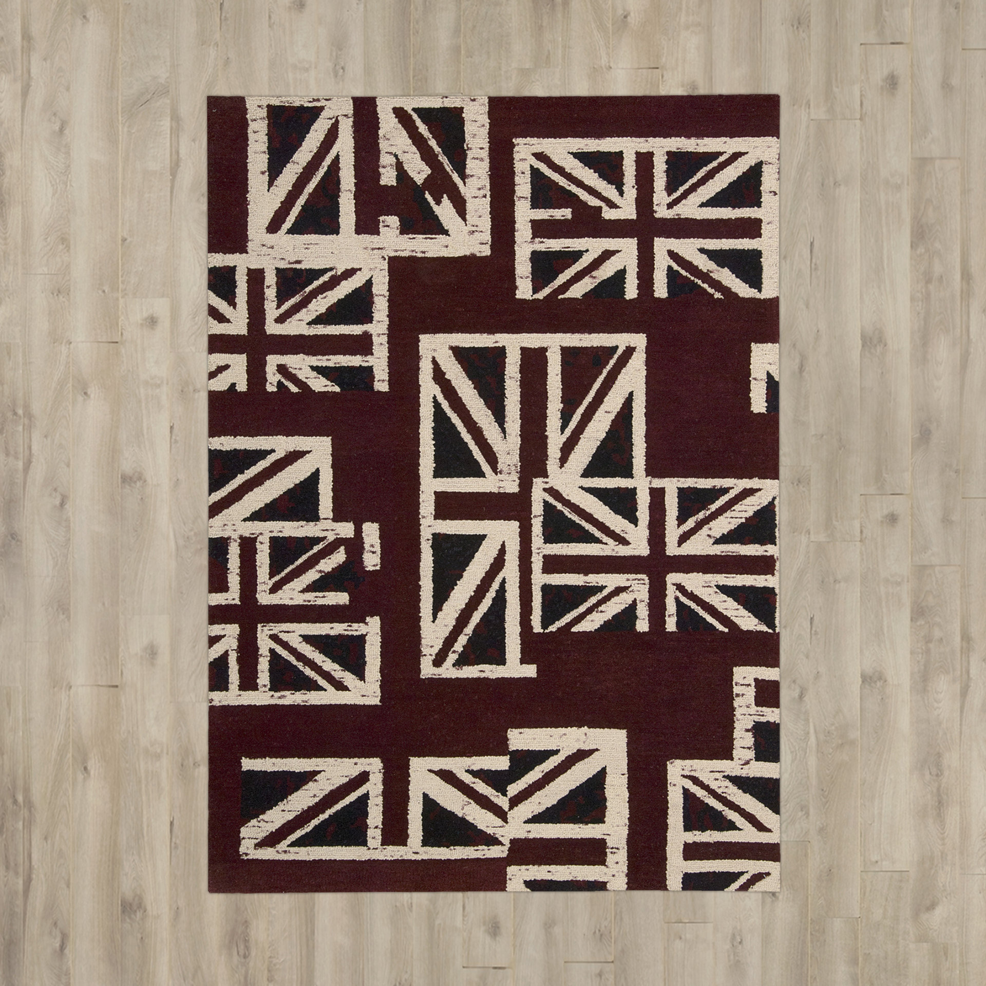 Trent Austin Design Westmorland Handmade Union Jack Area Rug Wayfair