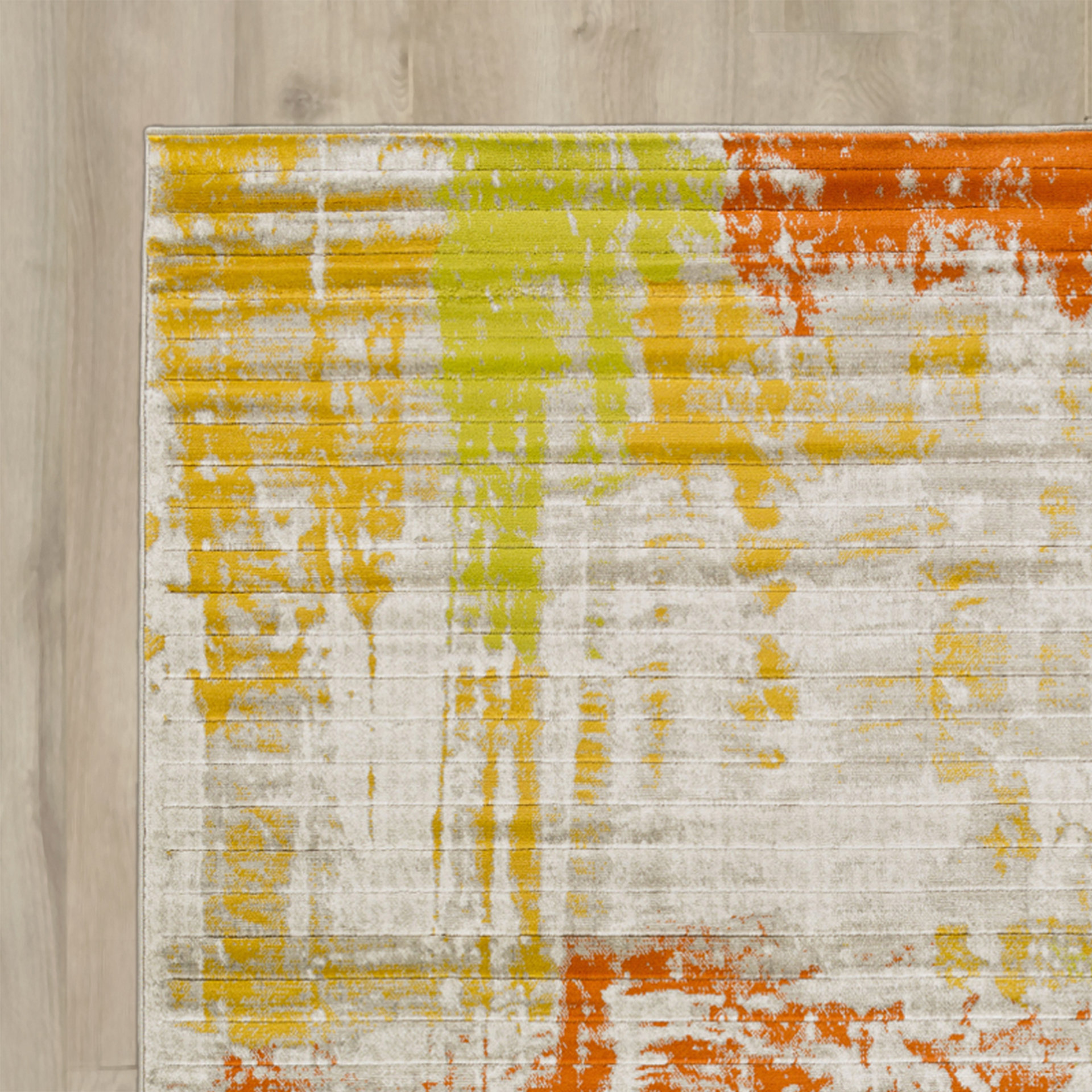 Trent Austin Design Chervil Gray/Orange/Gray Area Rug & Reviews Wayfair