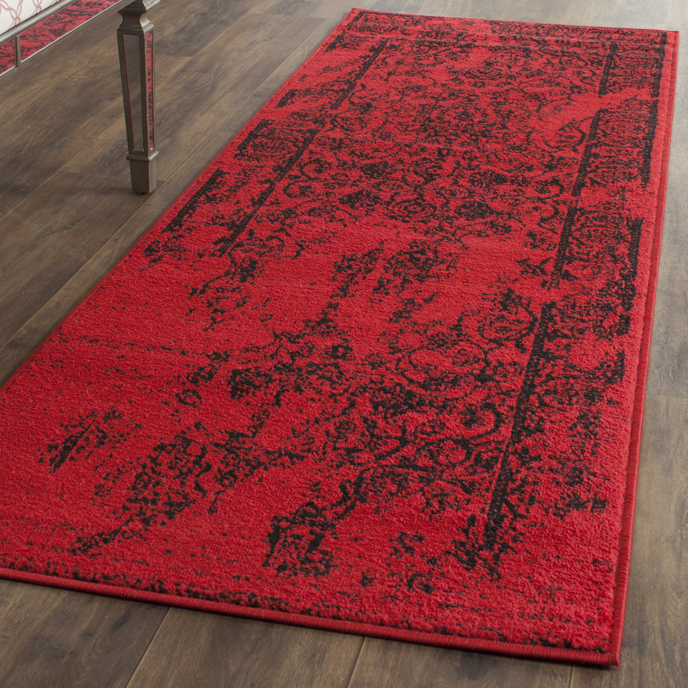 Trent Austin Design Costa Mesa Red/Black Area Rug & Reviews Wayfair