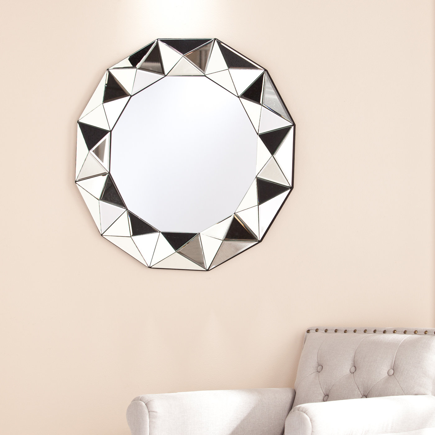 House of Hampton Shaw Decorative Wall Mirror & Reviews Wayfair.ca