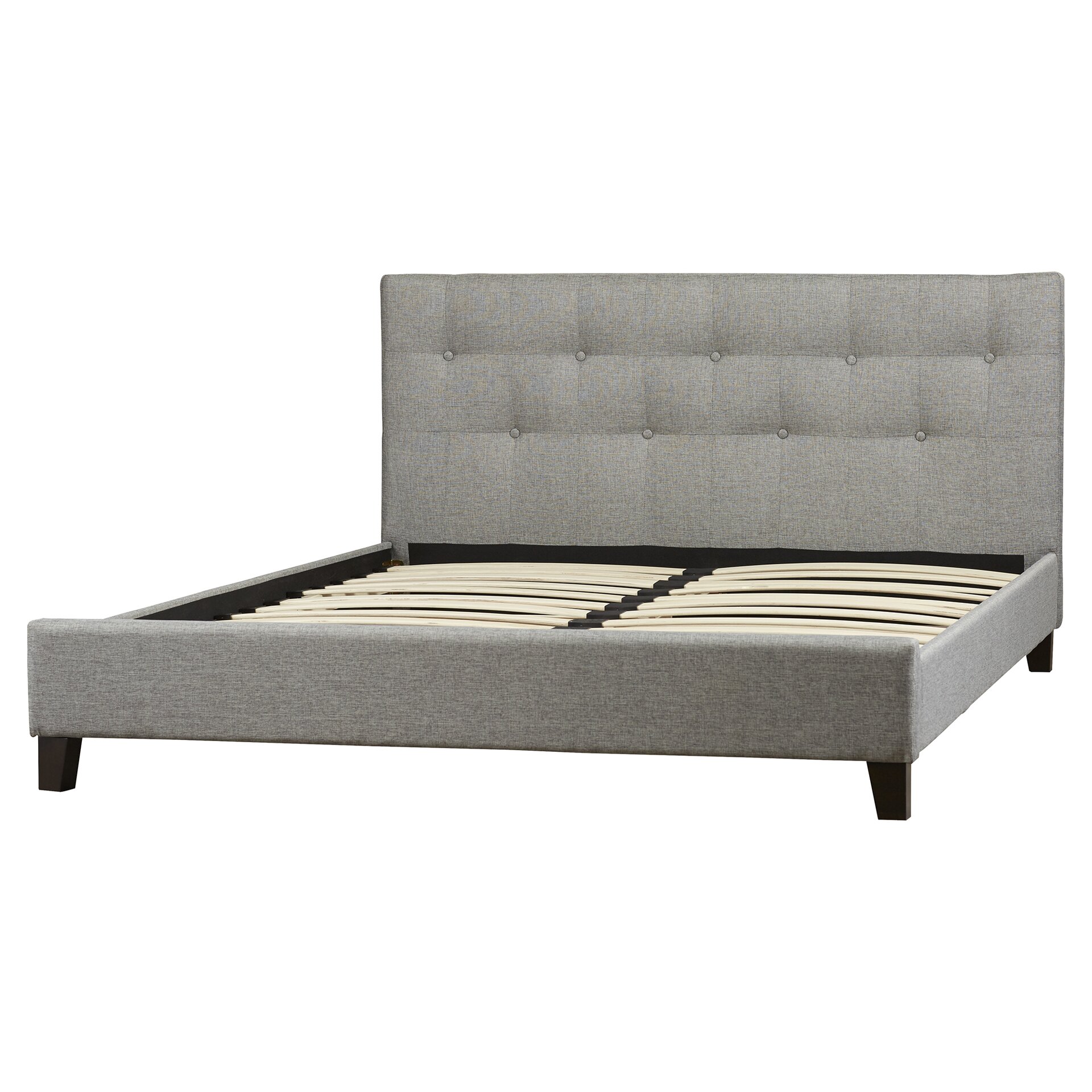 House of Hampton Blanchett Upholstered Platform Bed & Reviews | Wayfair