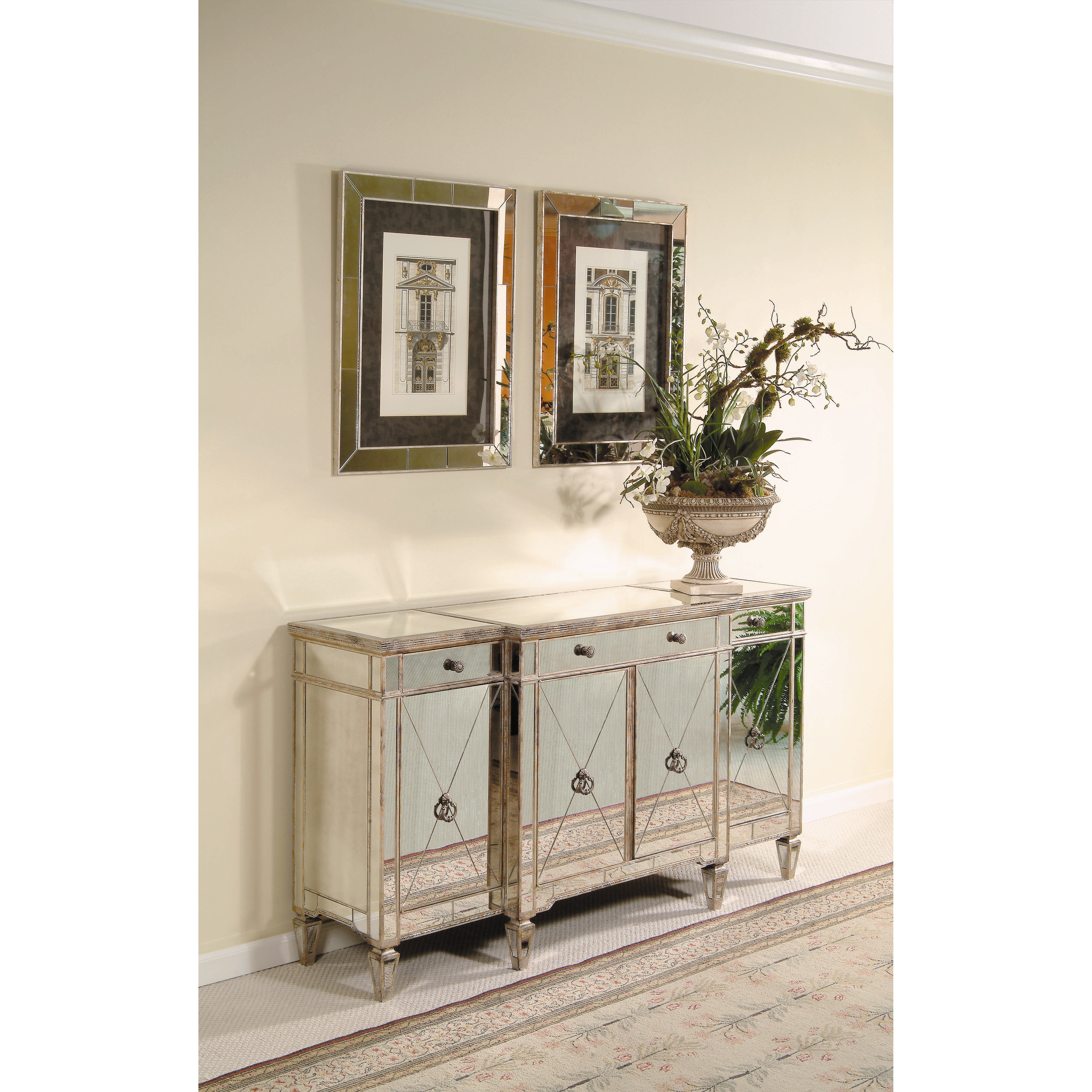 House of Hampton Sandbach Mirrored Buffet/Server & Reviews Wayfair