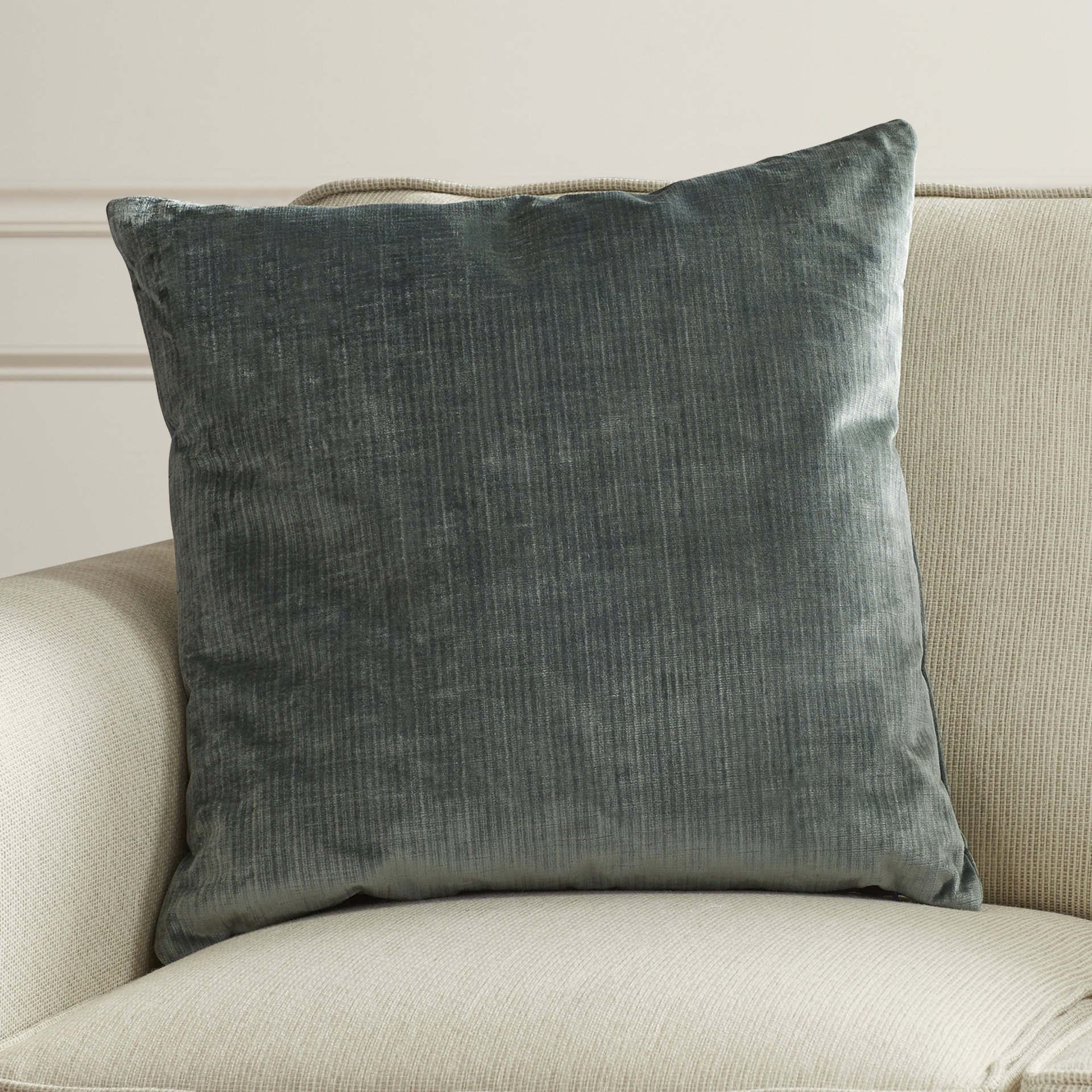 House of Hampton Ertvelde Plain Velvet Throw Pillow & Reviews Wayfair