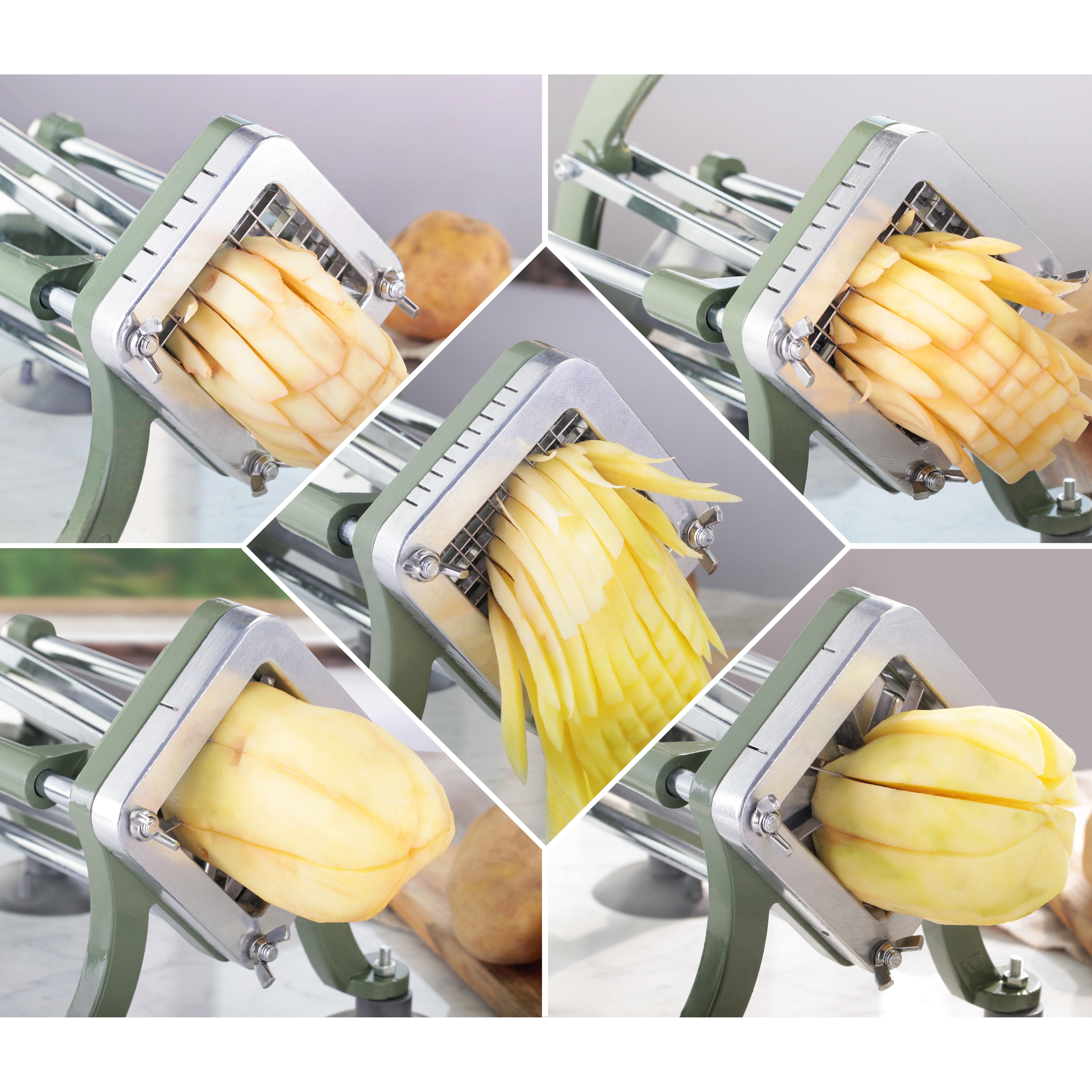 New Star Foodservice Commercial Grade French Fry Cutter & Reviews Wayfair