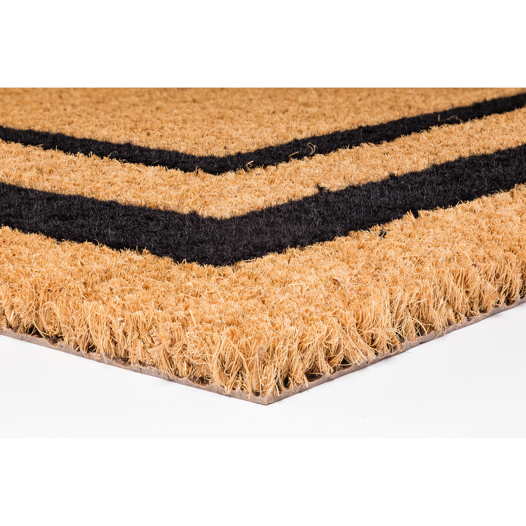 US Cocoa Mat DeCoir Charleston Border Double Door Doormat & Reviews