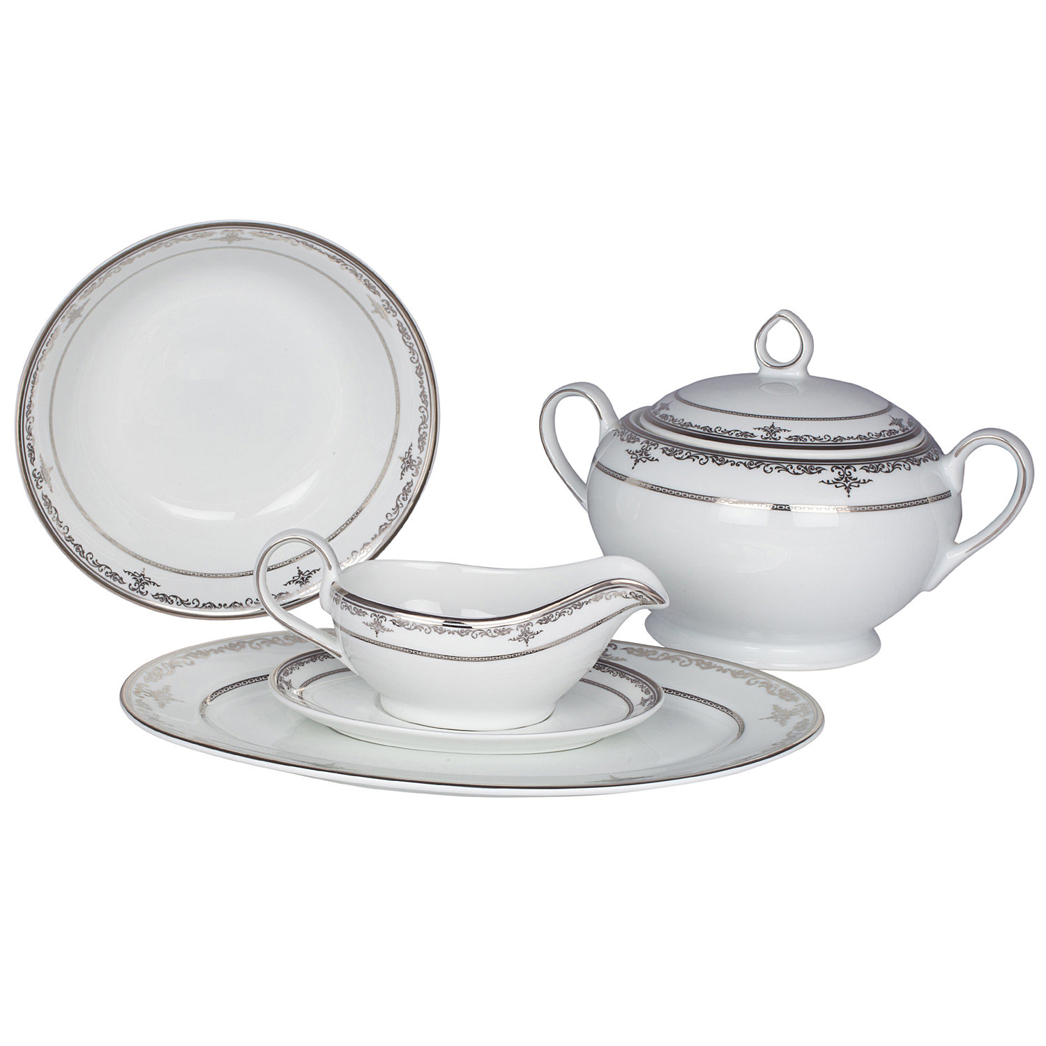 Shinepukur Ceramics USA, Inc. Pearl Harbor Fine China Special Serving 5