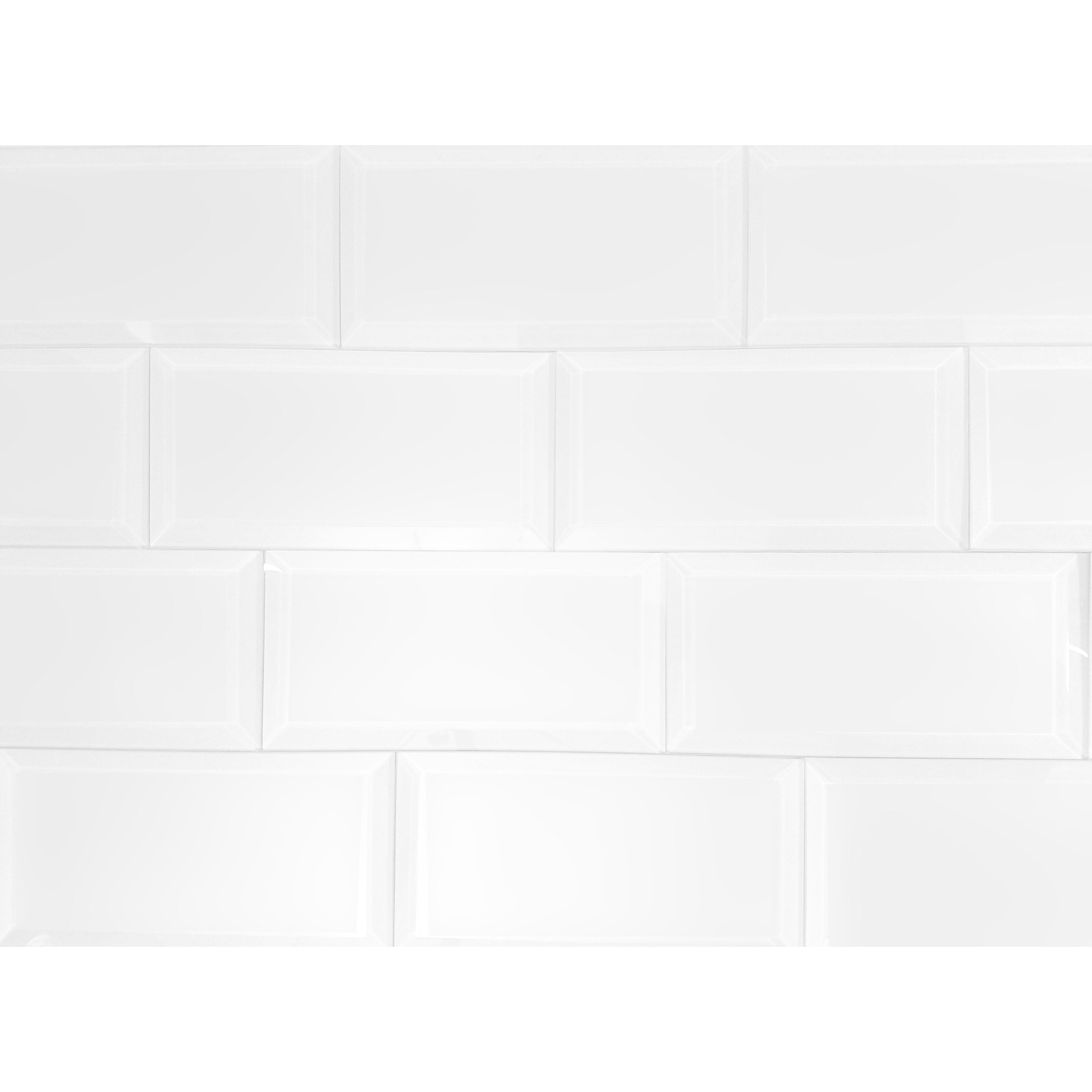 Abolos Frosted Elegance 3 X 6 Glass Subway Tile In Matte White Wayfair 2659