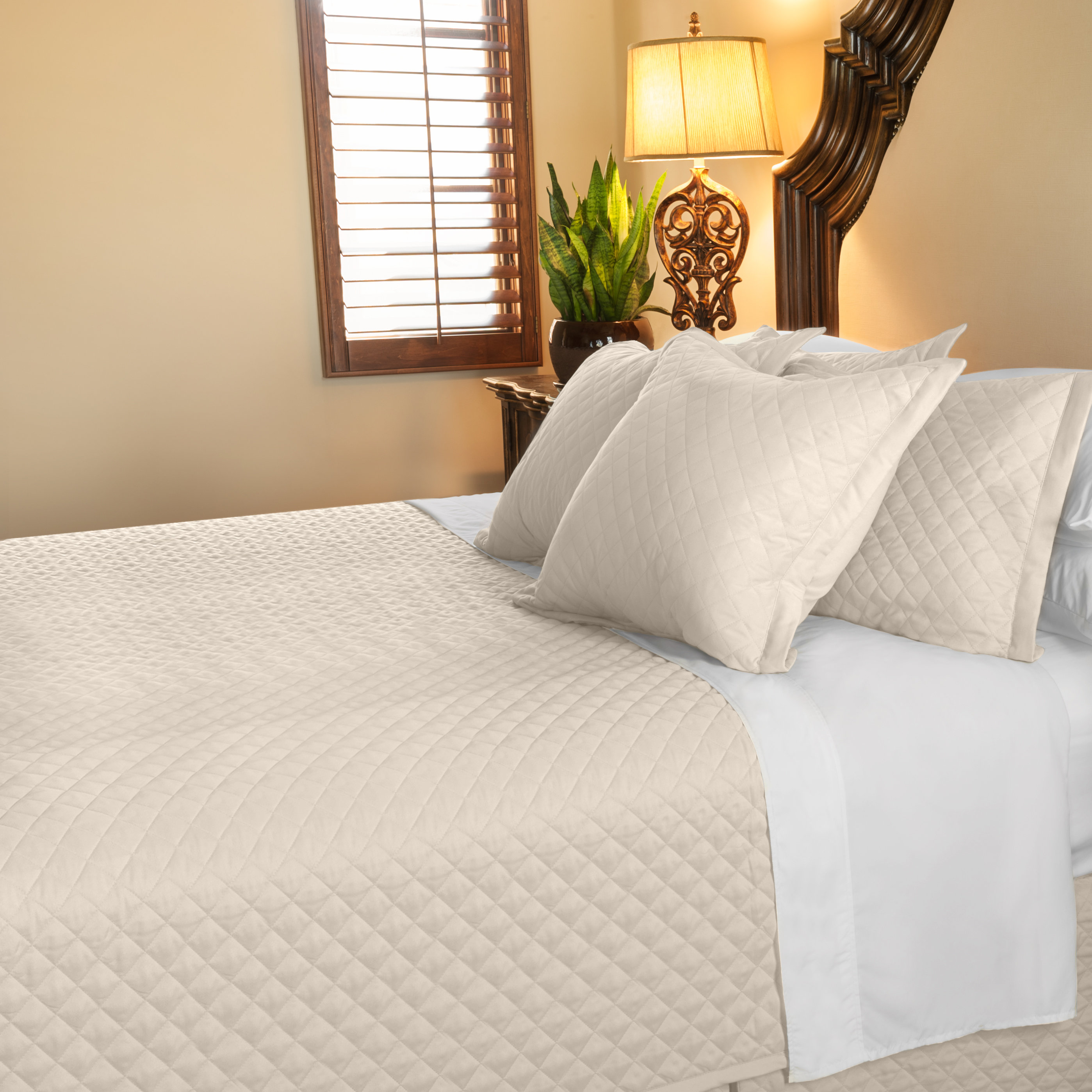 Jennifer Adams Home Eternal Diamond 120 GSM Microfiber Luxury Quilted