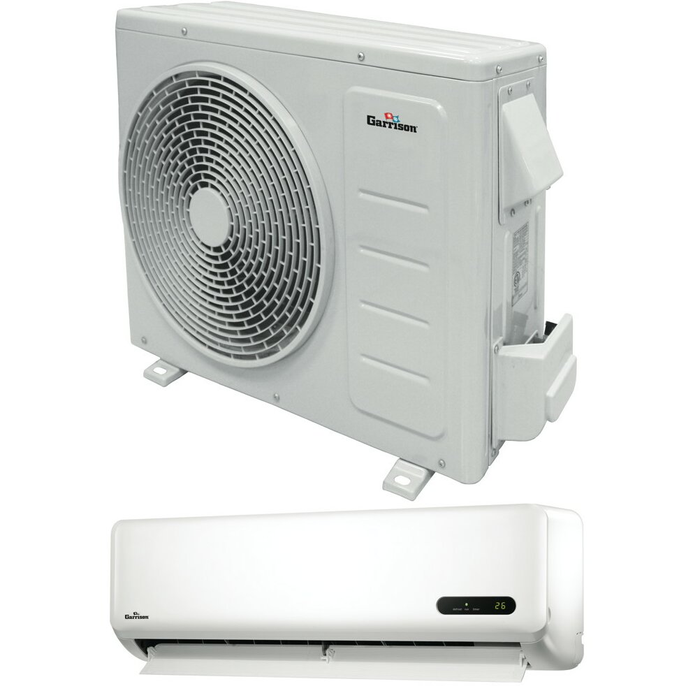 Garrison Ductless Mini Split Heat Pump 12000 BTU Air Conditioner with ...